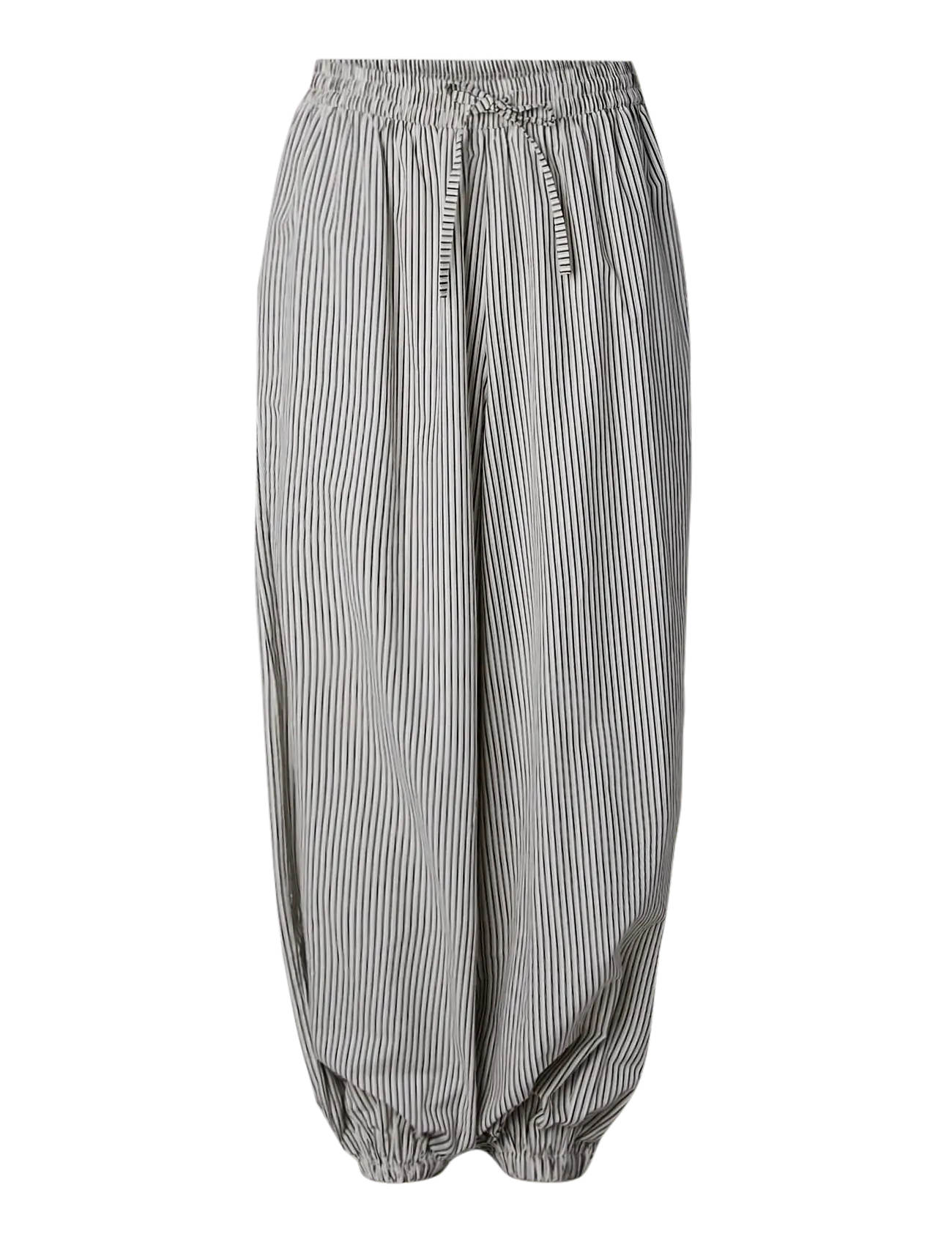 Pieces - PCEMMY HW BALLOON PANTS WVN D2D - hosen mit geradem bein - birch - 1