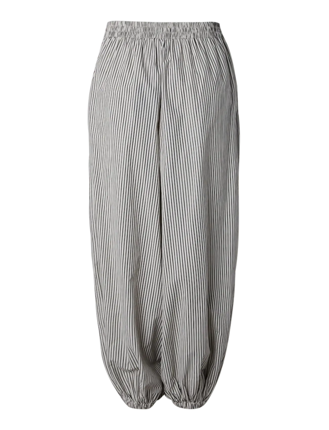 Pieces - PCEMMY HW BALLOON PANTS WVN D2D - hosen mit geradem bein - birch - 2