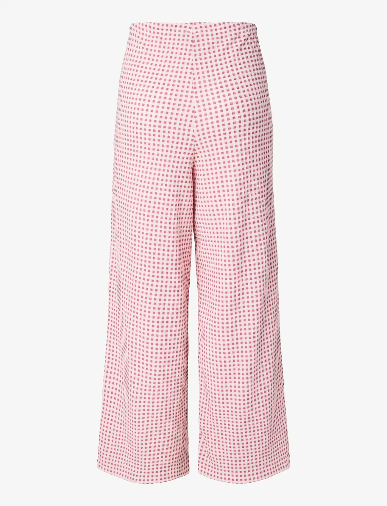 Pieces - PCMALLI HW PANTS JRS D2D - laia säärega püksid - roseate spoonbill - 1