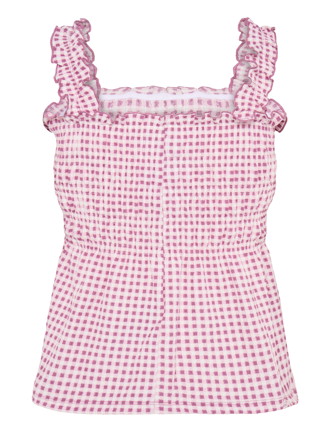 Pieces - PCMALLI SMOCK STRAP TOP JRS D2D - roseate spoonbill - 2