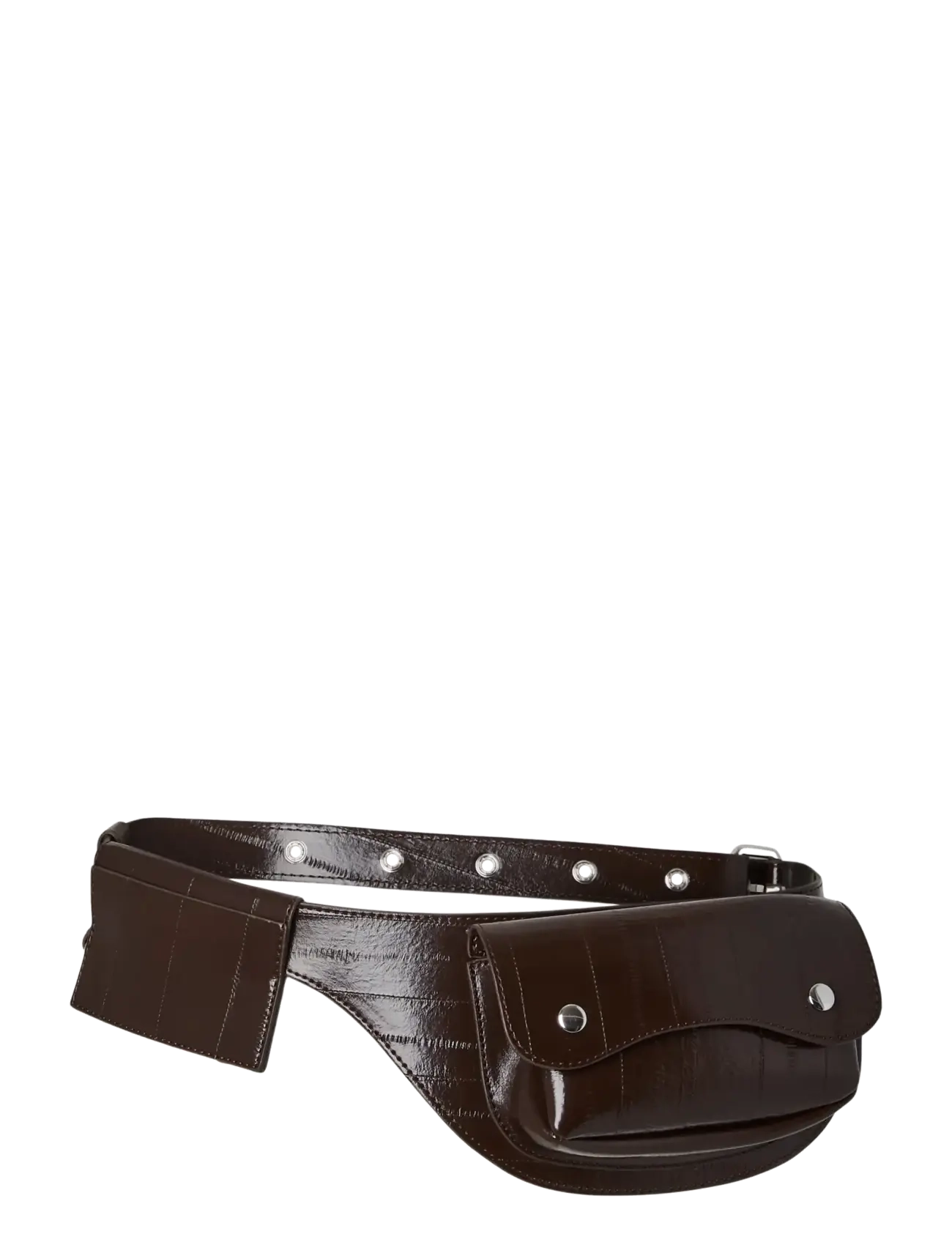Pieces PCABINE BELT BAG D2D FSY - Vyölaukut - HOT FUDGE / brown
