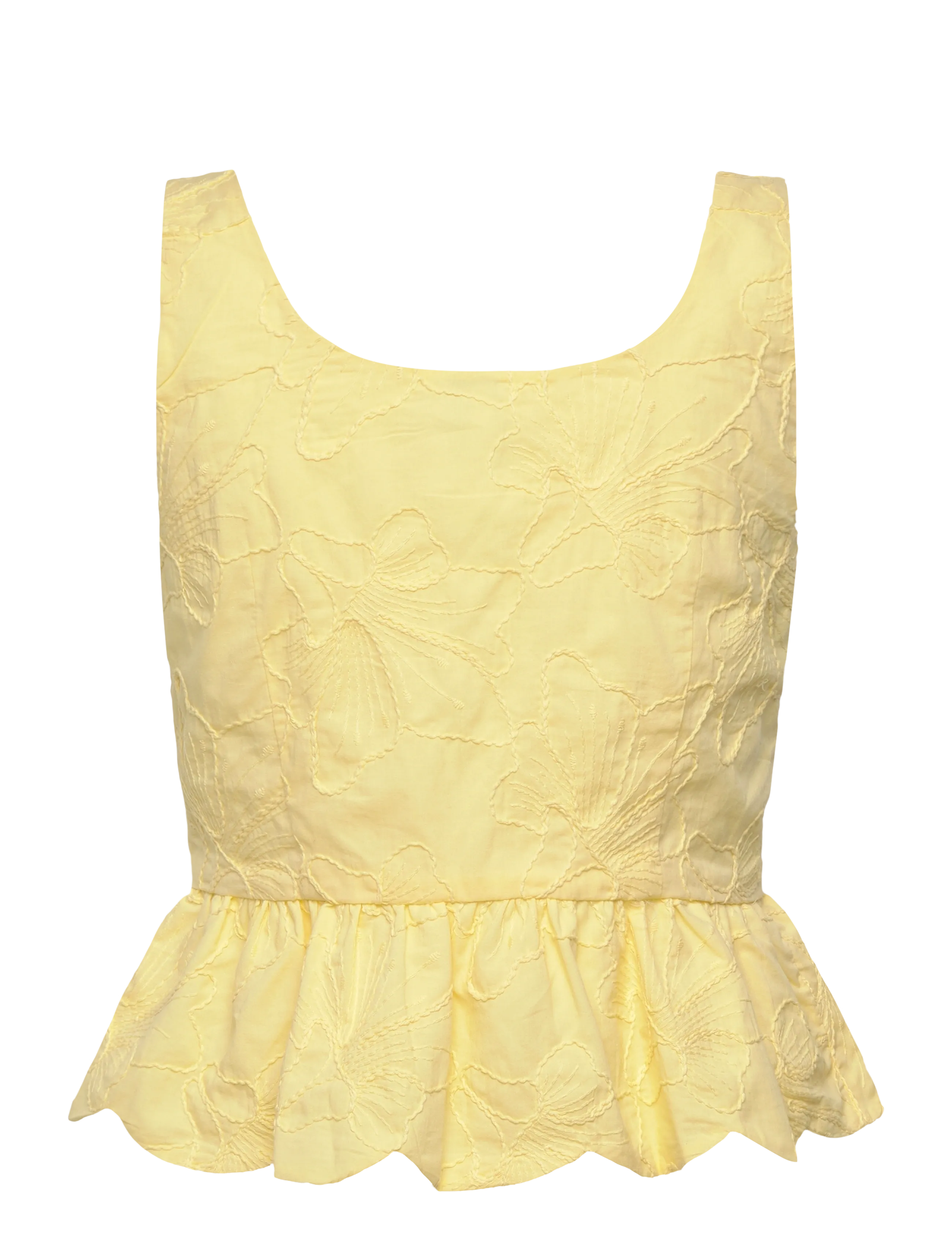 Pieces - PCMARLI SL TOP WVN D2D - sleeveless blouses - french vanilla - 1