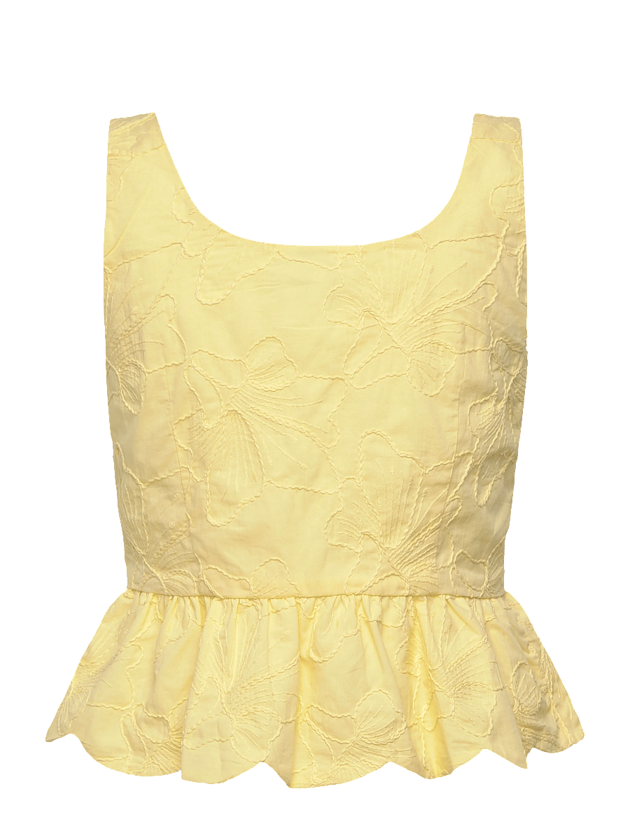Pieces - PCMARLI SL TOP WVN D2D - Ärmlösa blusar - french vanilla - 1