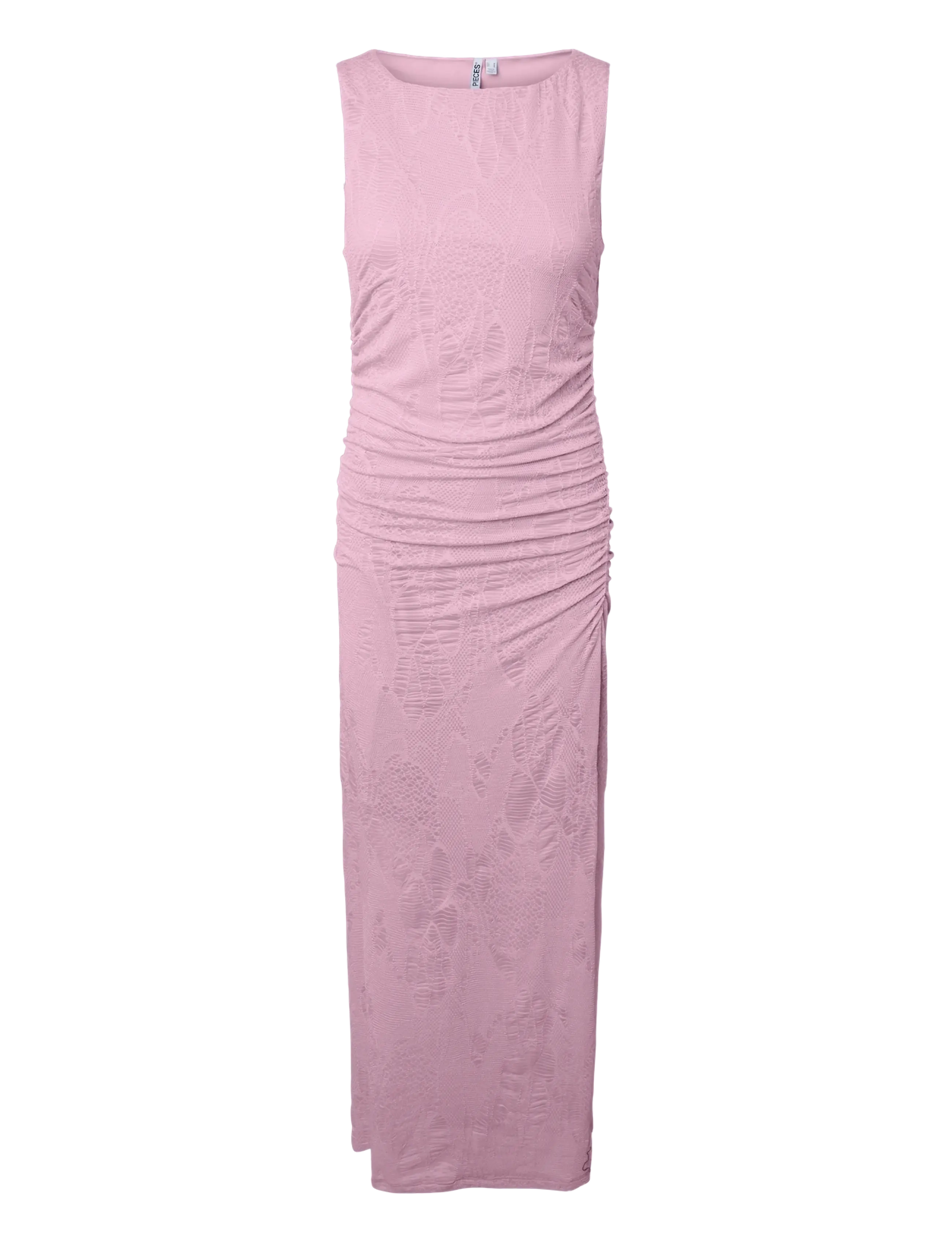 Pieces PCJOSEFIA SL BOATNECK ANKLE DRESS D2D - Kläder - ROSEATE SPOONBILL / pink/rose