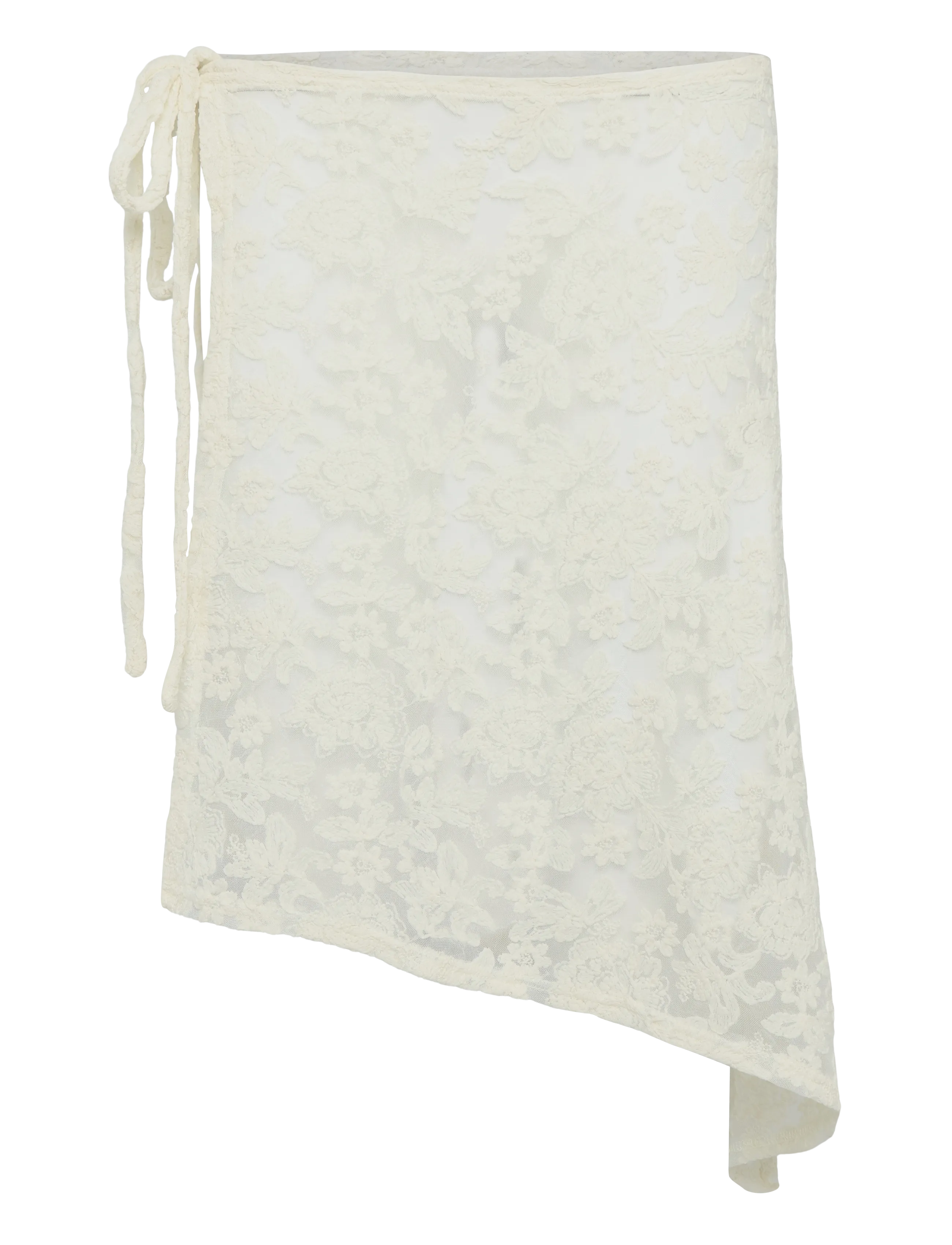 Pieces Pcjova Mw Sarong Skirt D2D, M, Röcke, Creme - Short Frauen