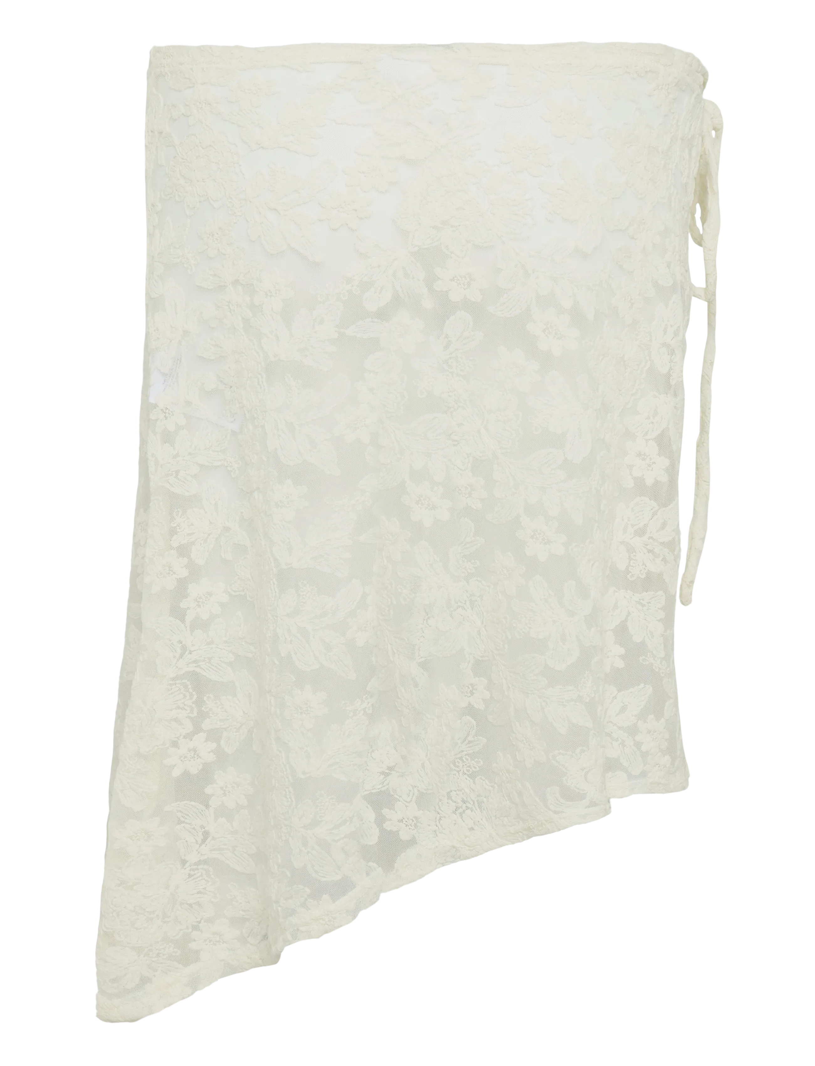Pieces - PCJOVA MW SARONG SKIRT D2D - omlottkjolar - coconut milk - 1
