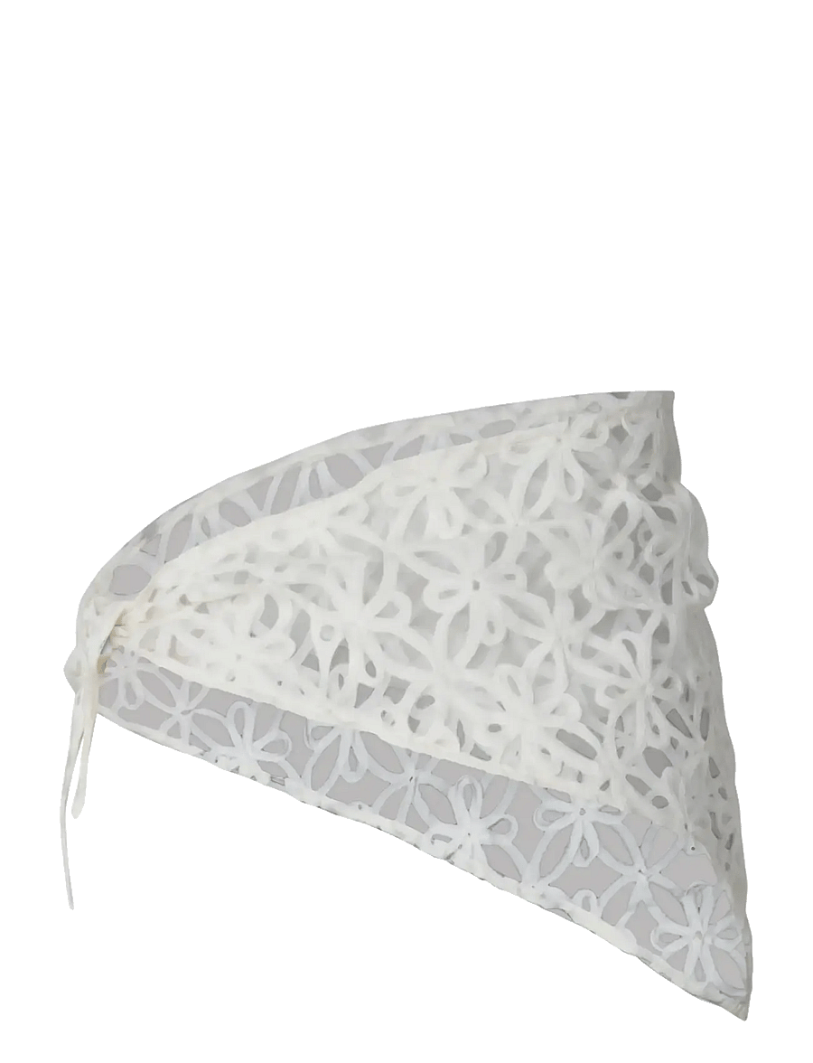Pieces - PCJAISA LACE HIP SCARF BUNDLE D2D - tynde tørklæder - bright white - 1