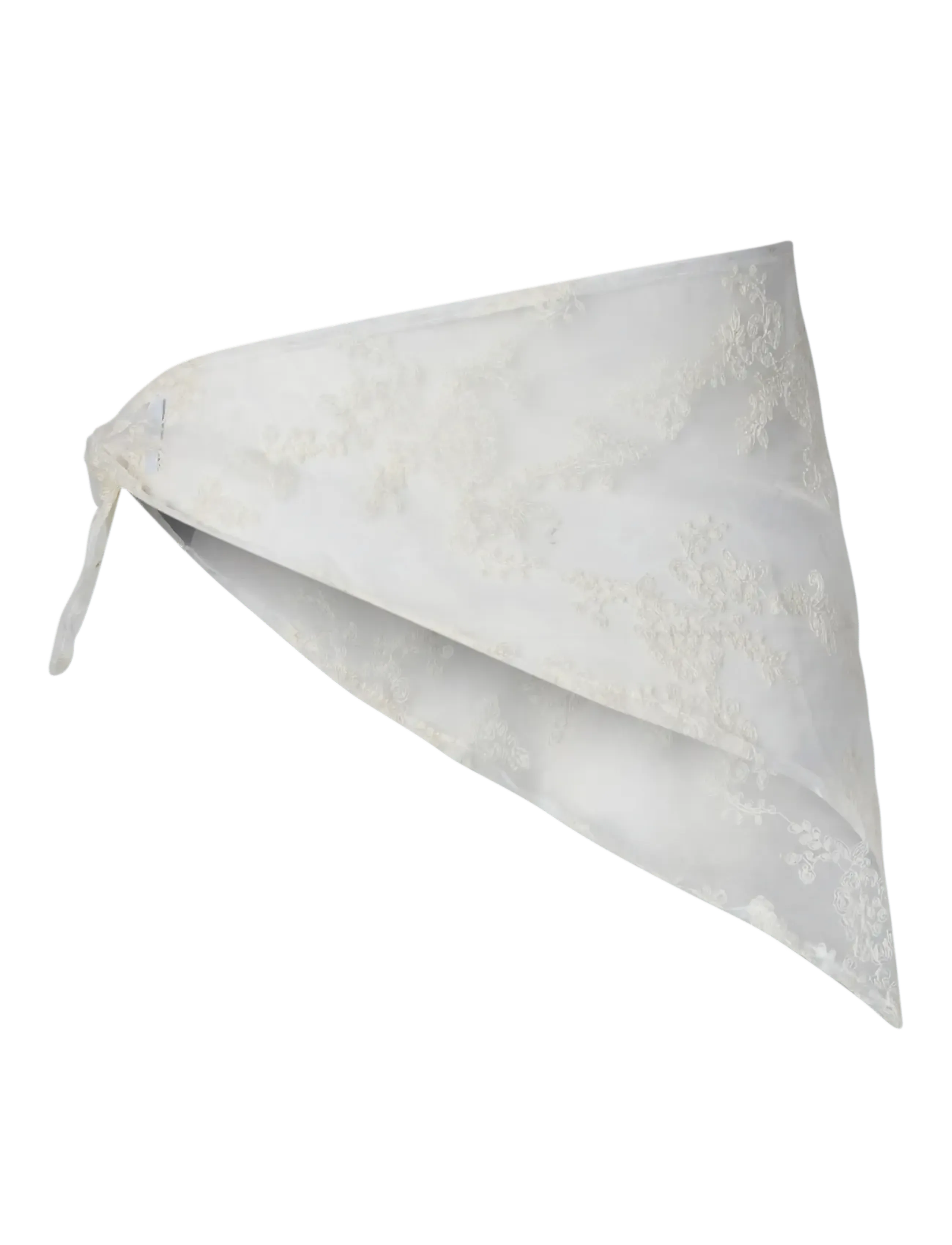 Pieces - PCJAISA LACE HIP SCARF BUNDLE D2D - tynde tørklæder - bright white - 3