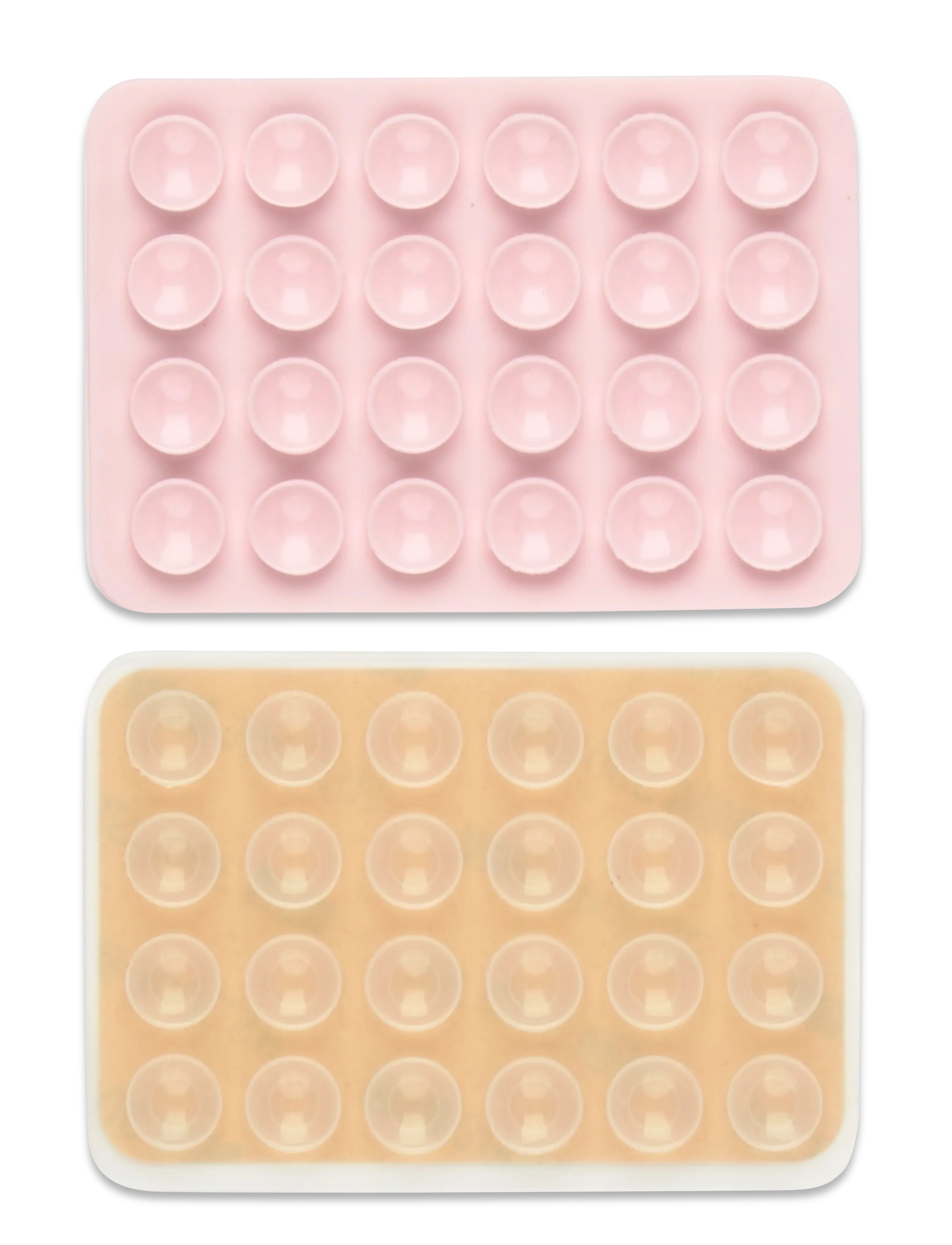 Pieces PCMILLE STICKY PLATE 2-PACK D2D - Mobile accessories - ROSEATE SPOONBILL / pink/rose