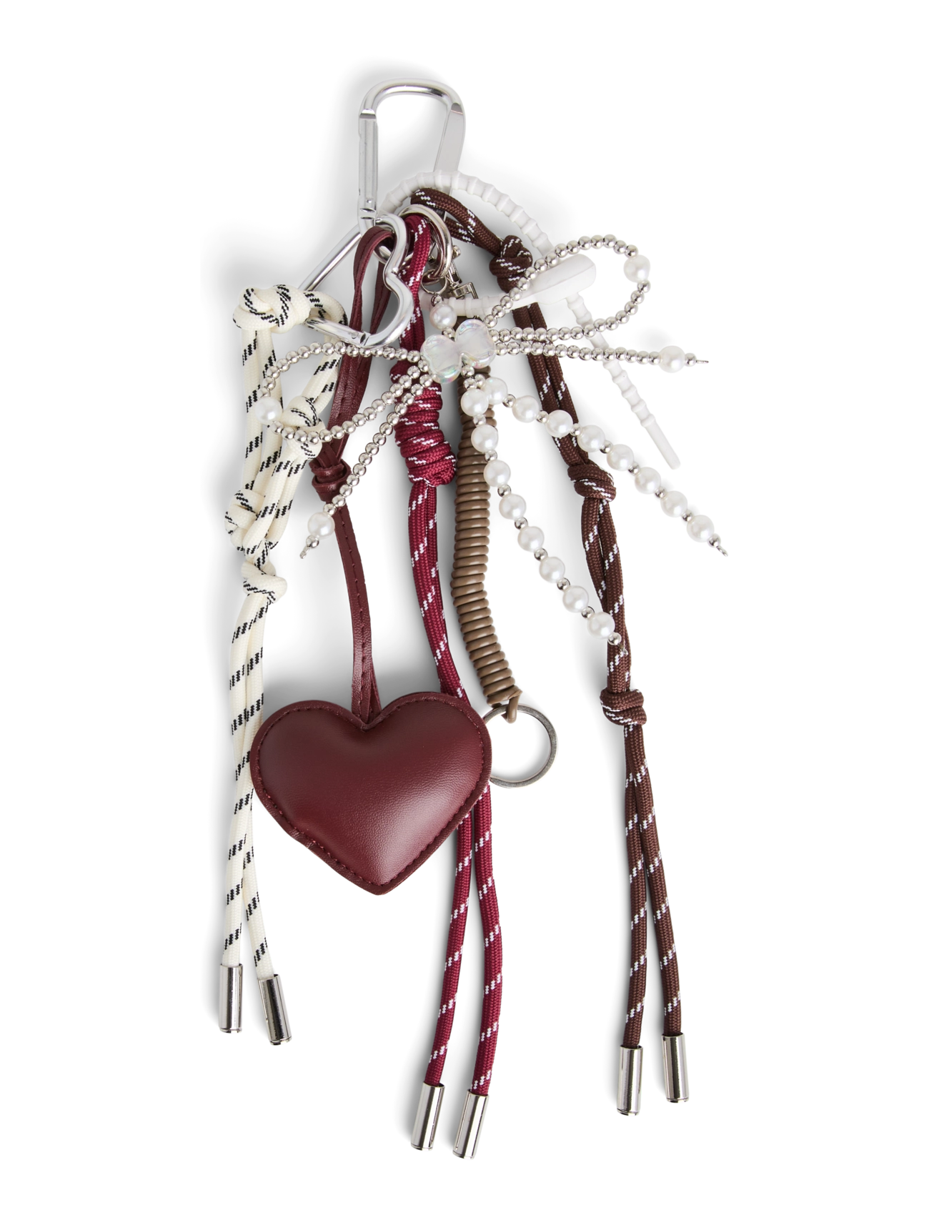 PIECES Pcjenna Keyhanger Bundle D2D Silber - One Size - Damen