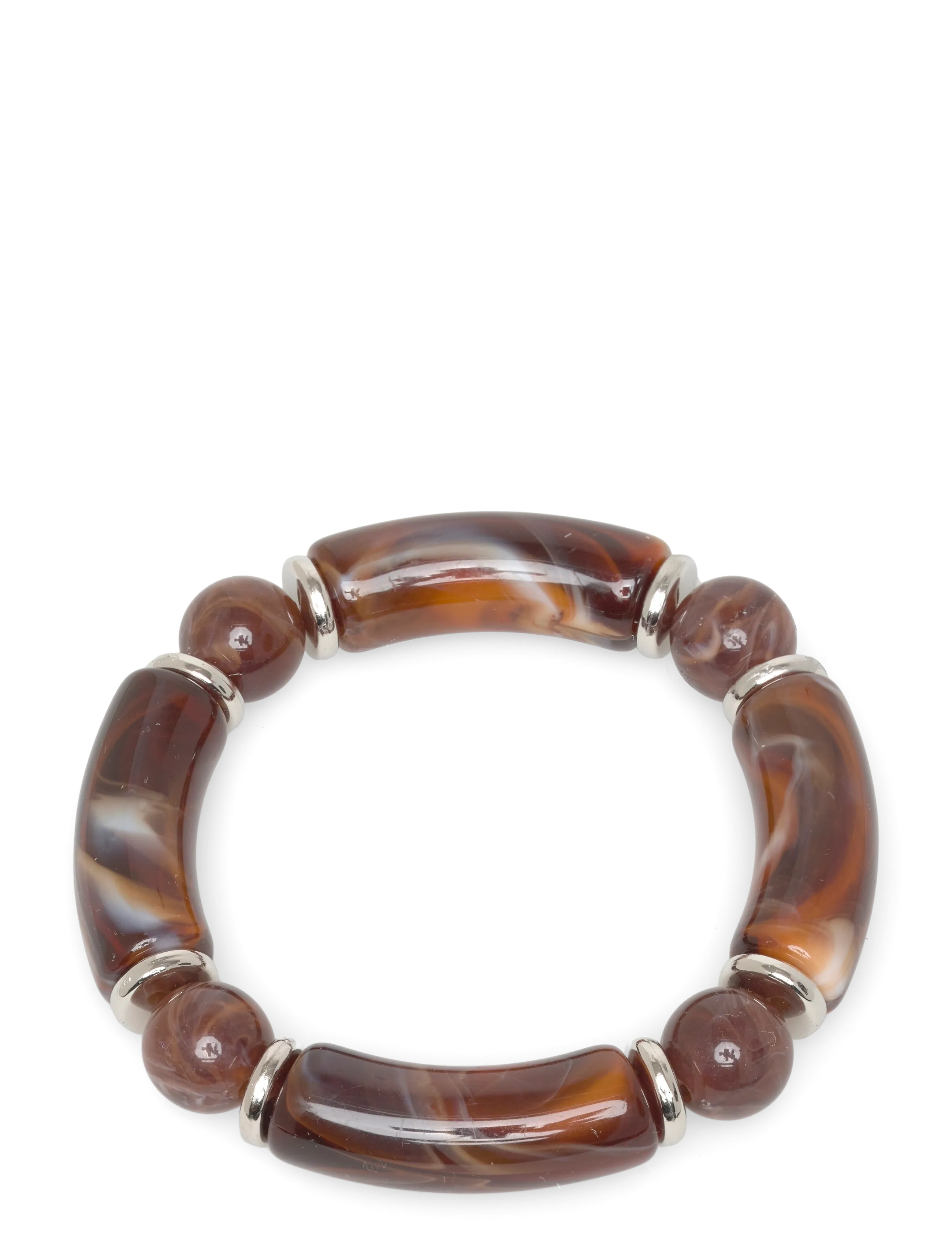 Pieces Pcjarla Bracelet Bundle D2D, One Size, Bracelets, Braun - Bangles, Frauen