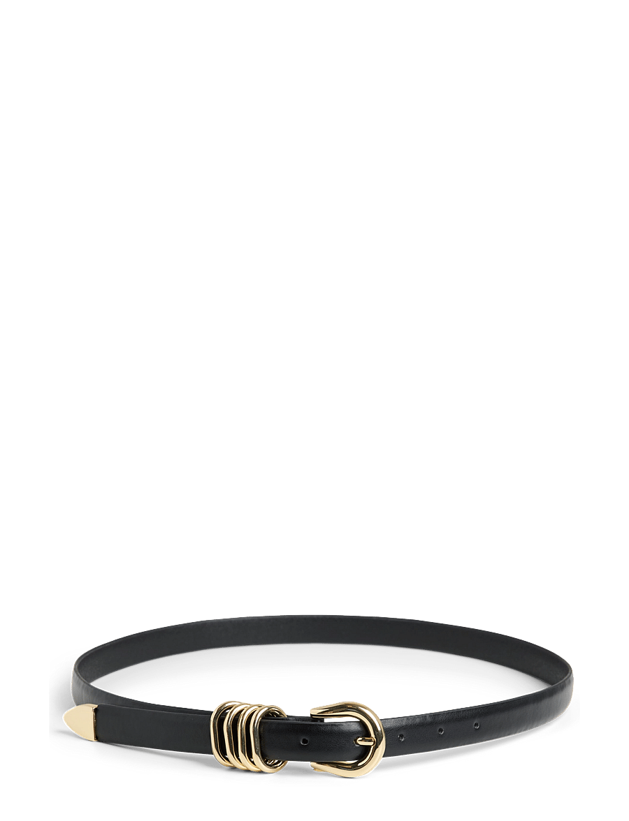 Pieces - PCELVIRA JEANS BELT - vardagsskärp - black - 0
