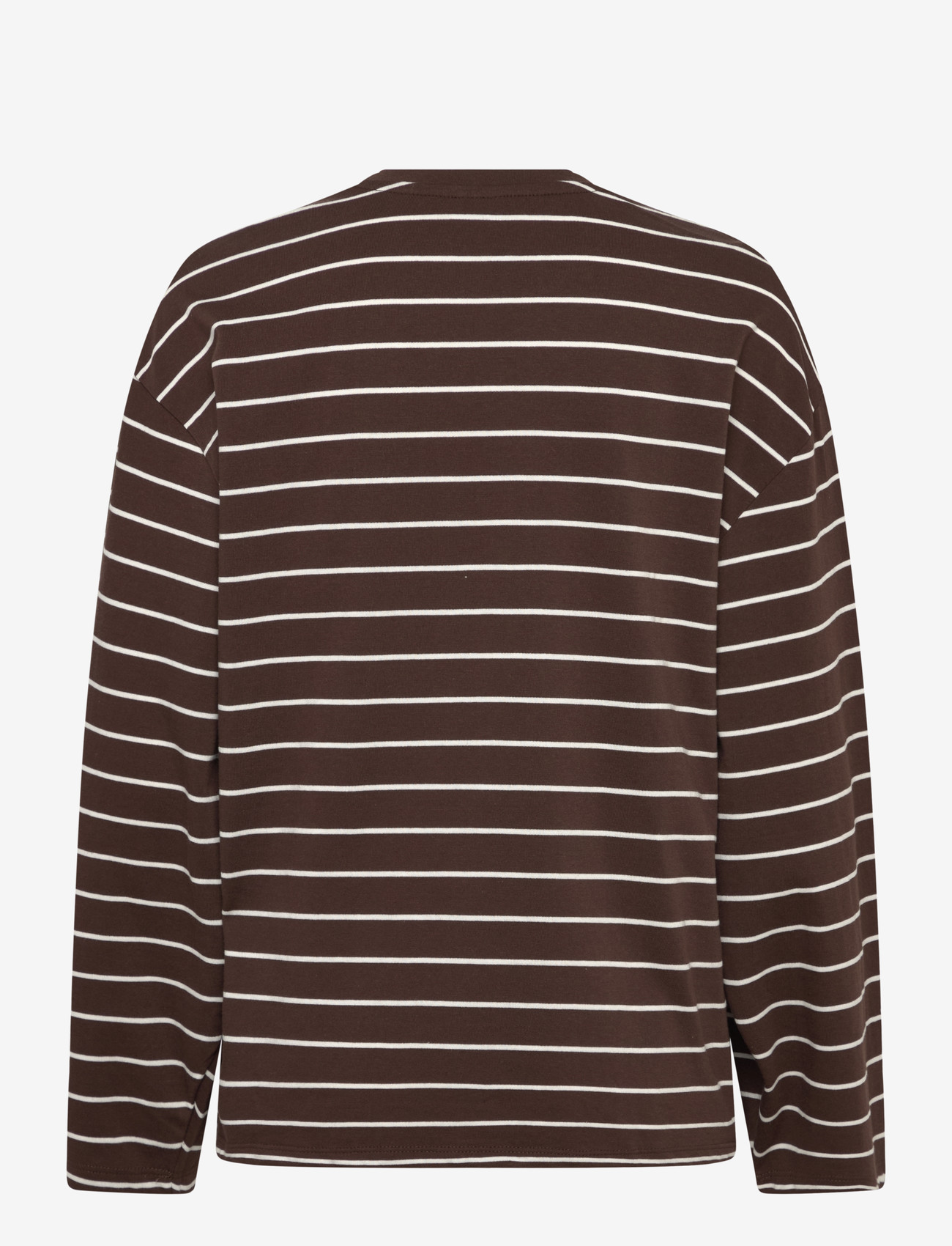 Pieces - PCSADIE LS BARREL SLEEVE TOP JRS D2D - pikkade varrukatega alussärgid - hot fudge - 1