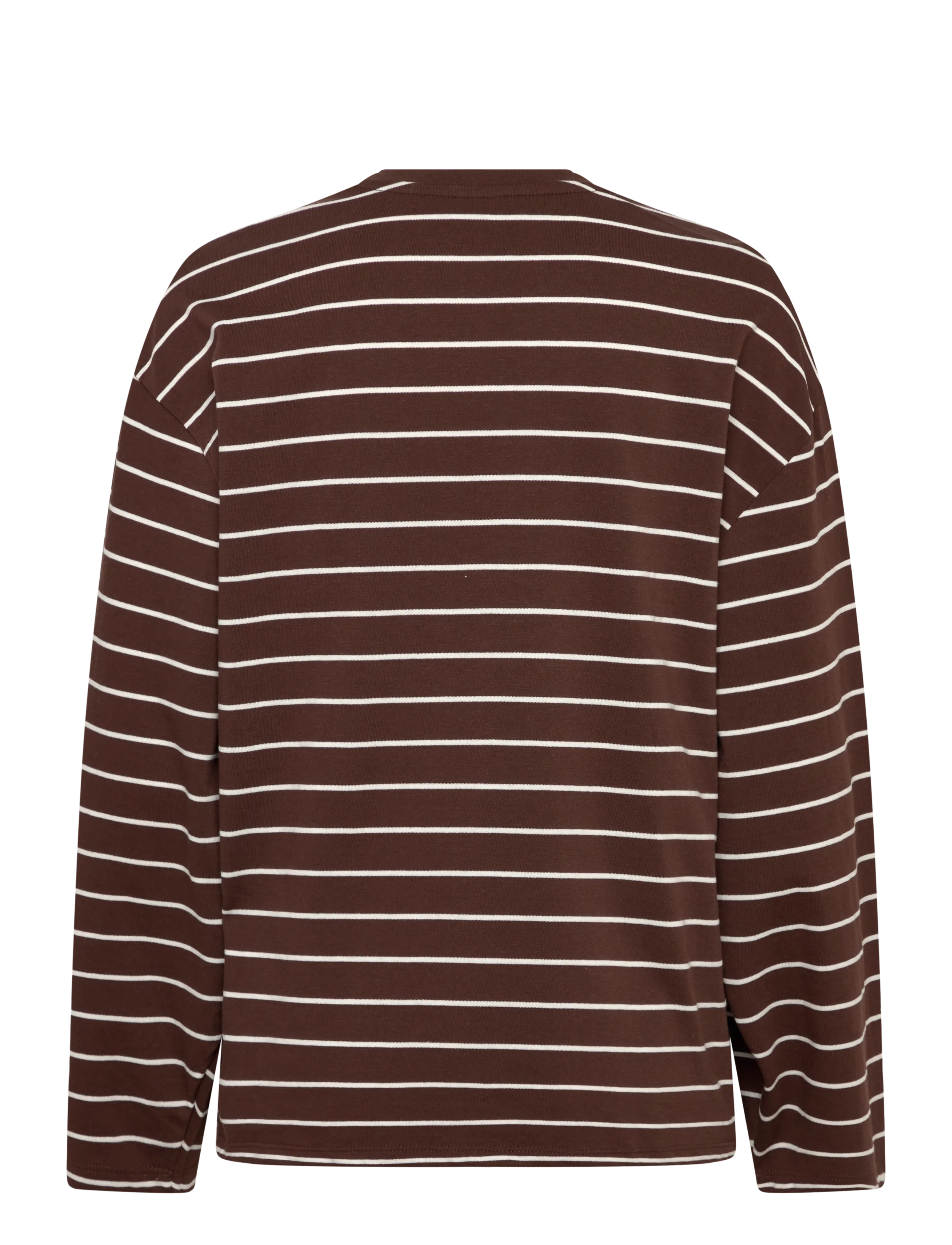 Pieces - PCSADIE LS BARREL SLEEVE TOP JRS D2D - langärmlige tops - hot fudge - 1