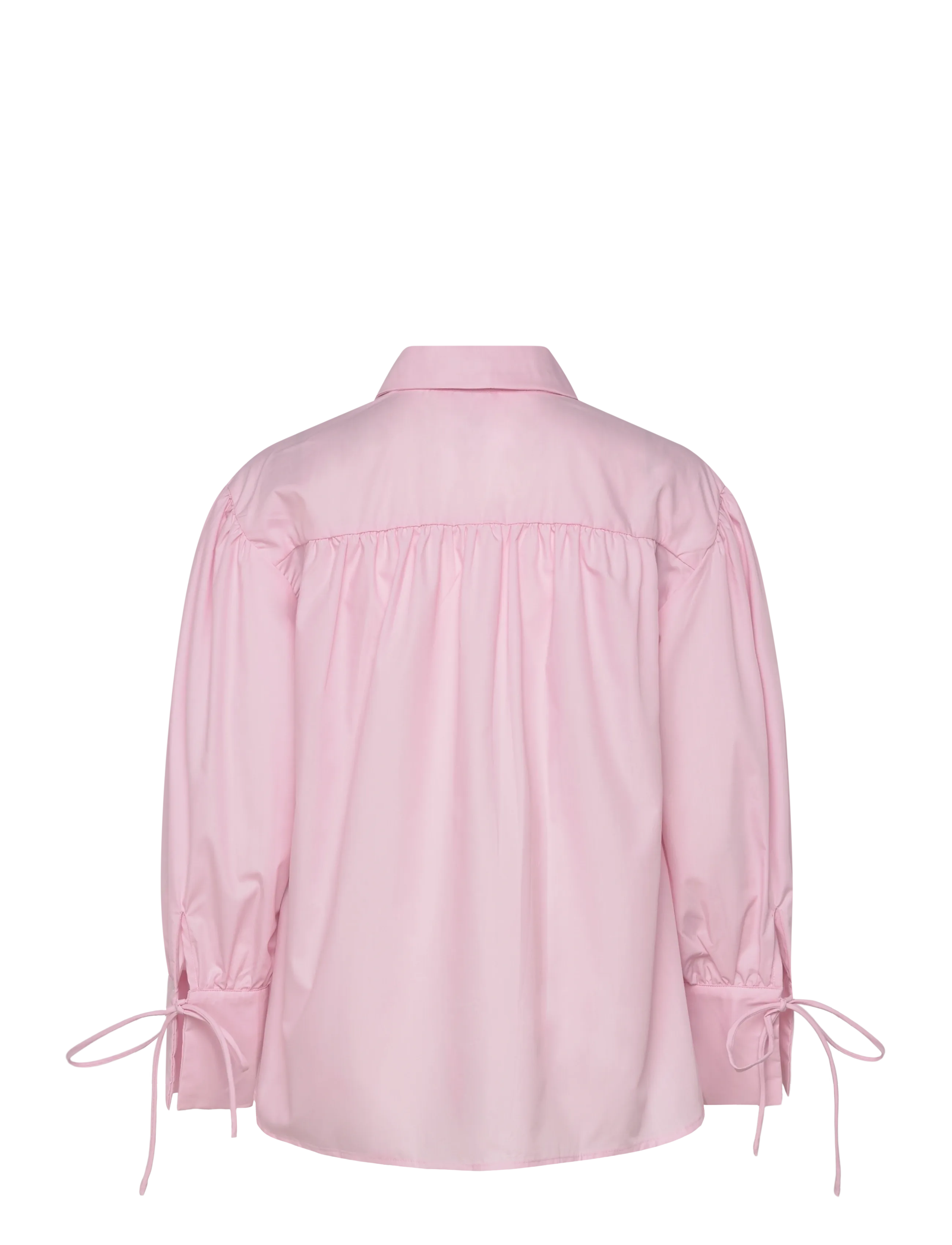 Pieces - PCANNI LS PLEATED DETAIL SHIRT WVN D2D - langärmlige hemden - roseate spoonbill - 1