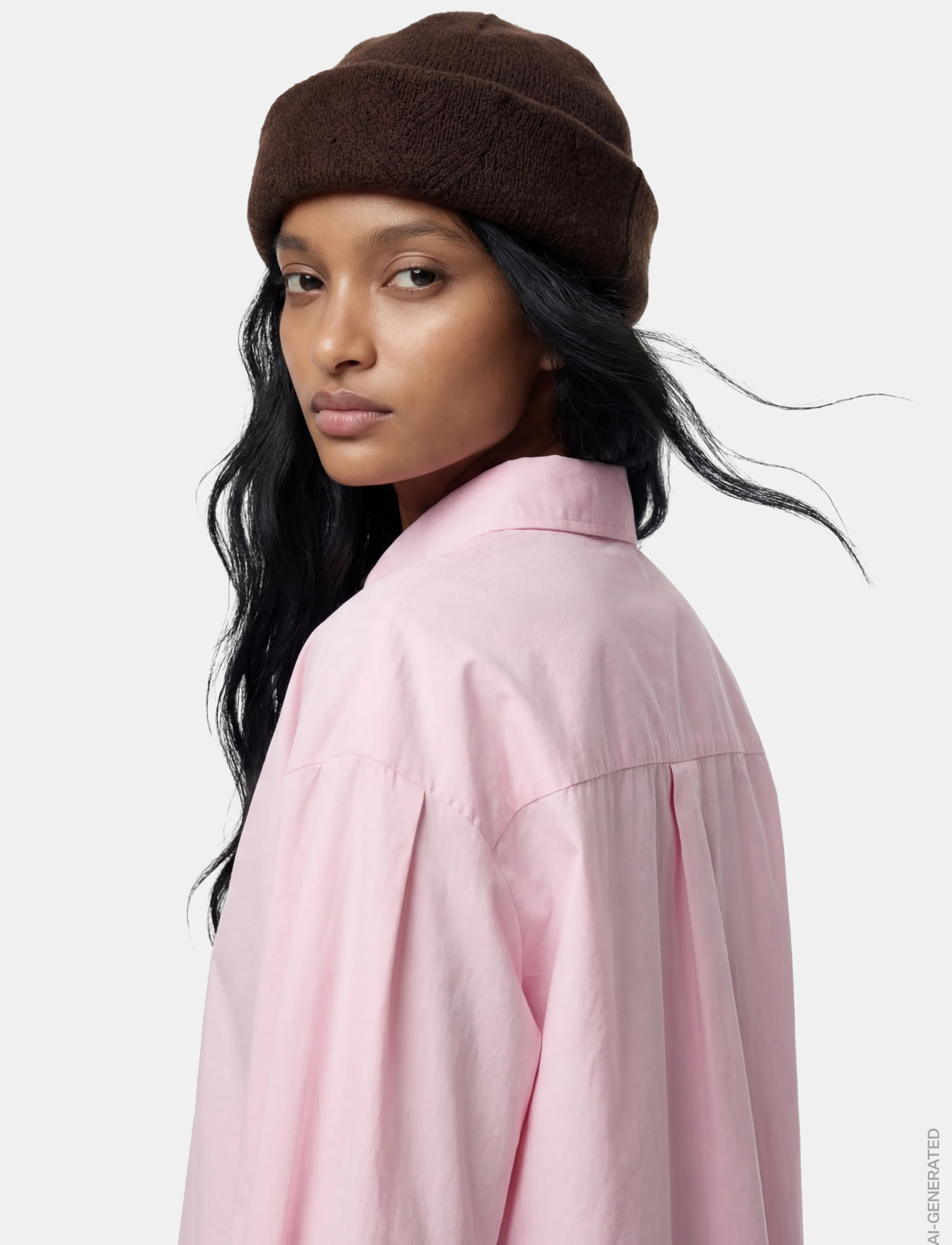 Pieces - PCANNI LS PLEATED DETAIL SHIRT WVN D2D - pikkade varrukatega särgid - roseate spoonbill - 4