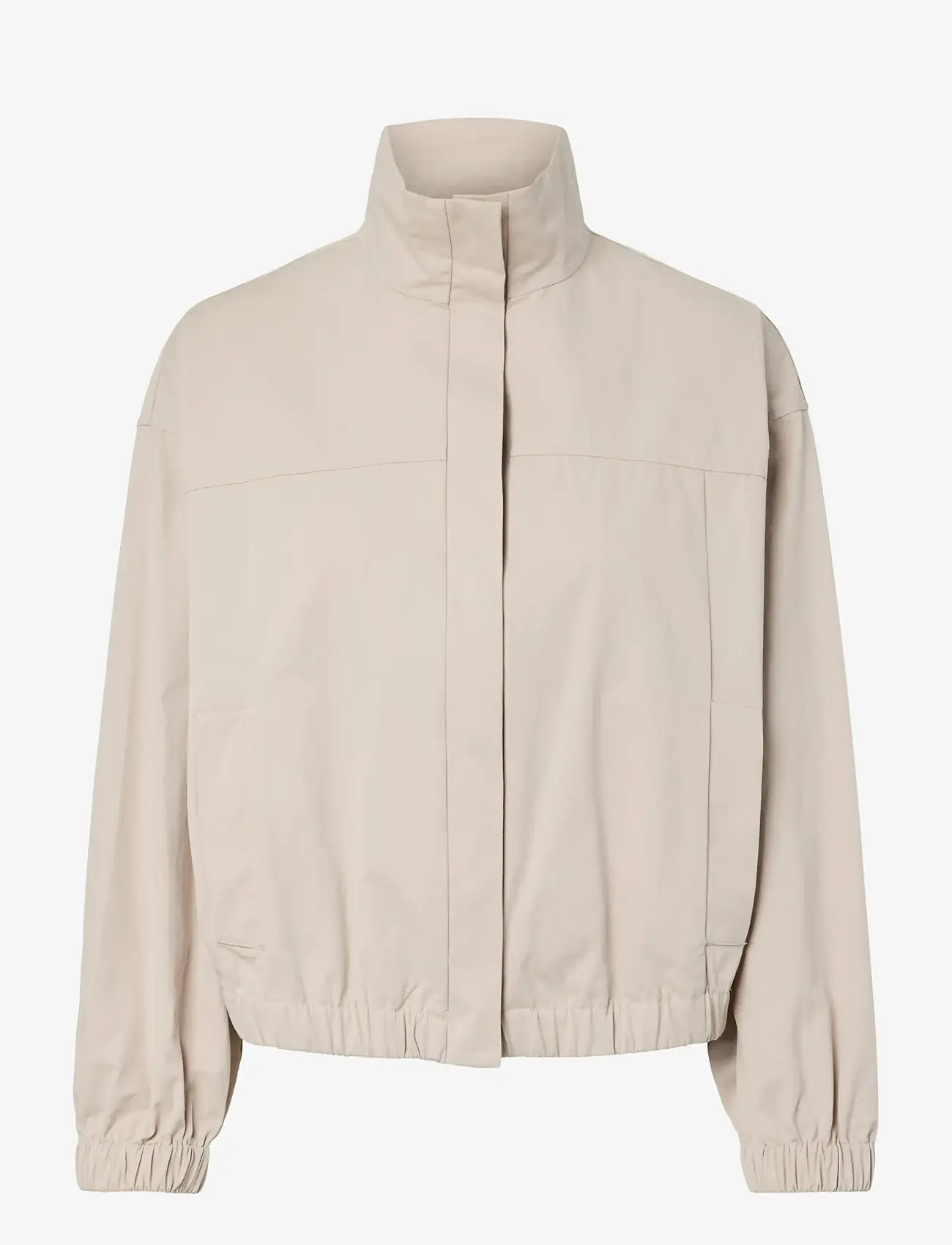 Pieces - PCMONALISA BOMBER JACKET D2D - spring jackets - chateau gray - 0