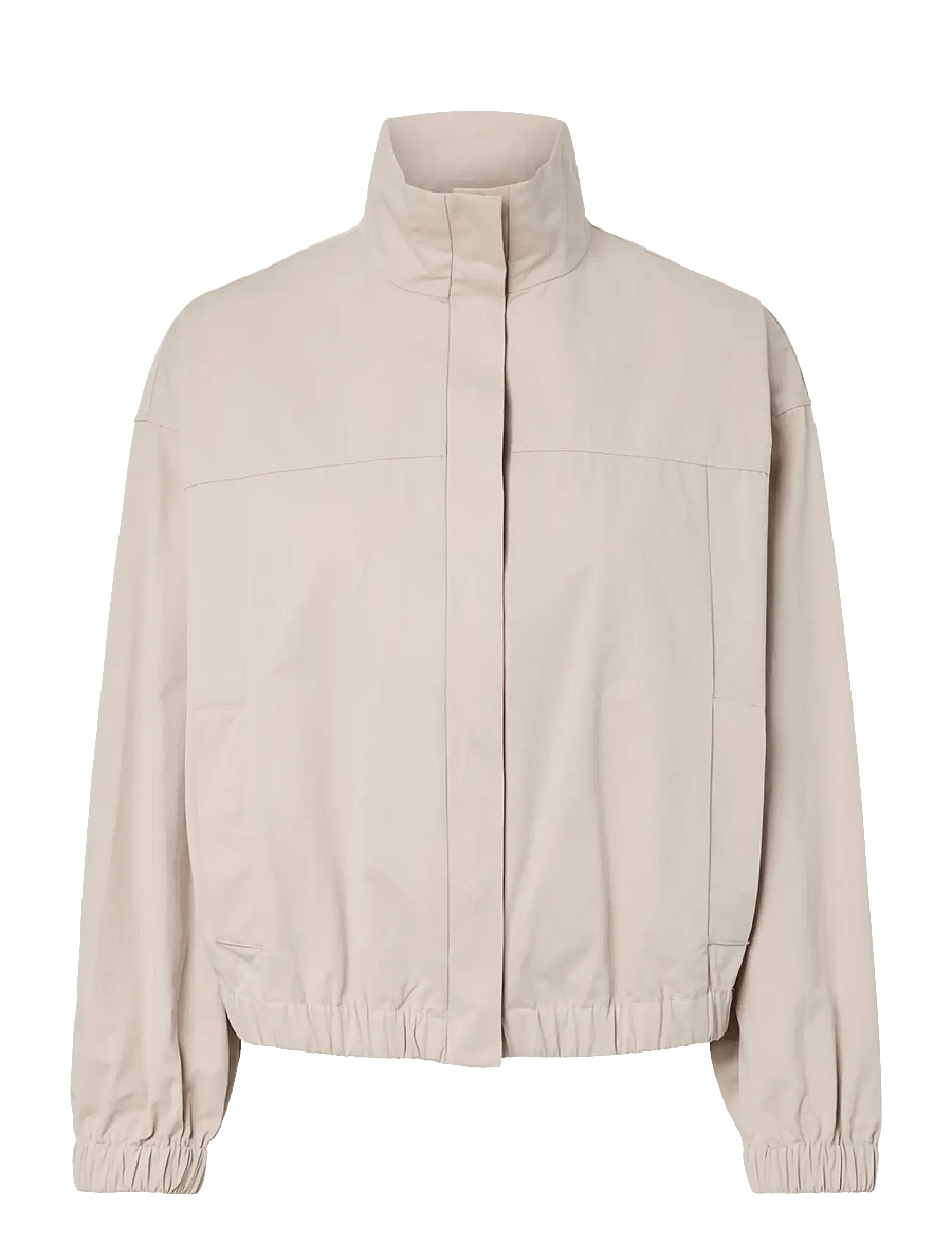 Pieces - PCMONALISA BOMBER JACKET D2D - frühlingsjacken - chateau gray - 0