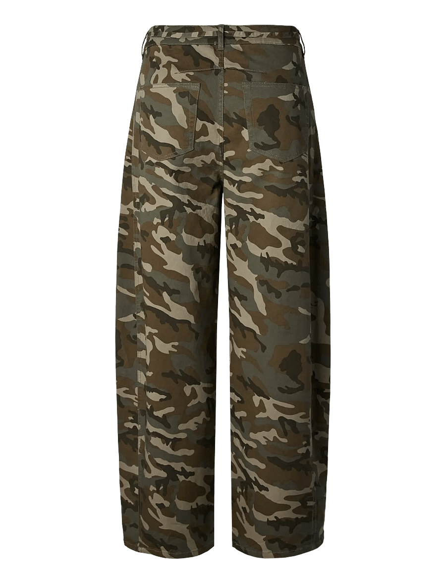 Pieces - PCMIMMI MW TIE BARREL JEANS DNM D2D - barrel jeans - mermaid - 2