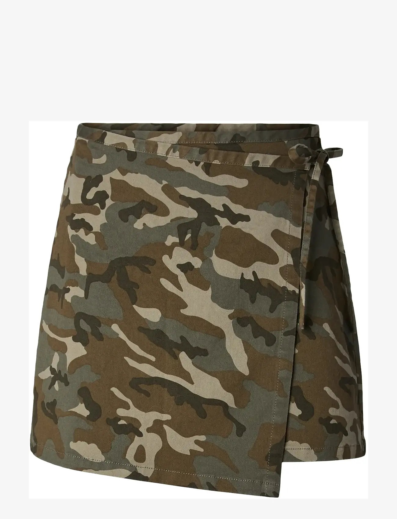 Pieces - PCMIMMI MW WRAP SKIRT DNM D2D - slå-om-nederdele - mermaid - 1