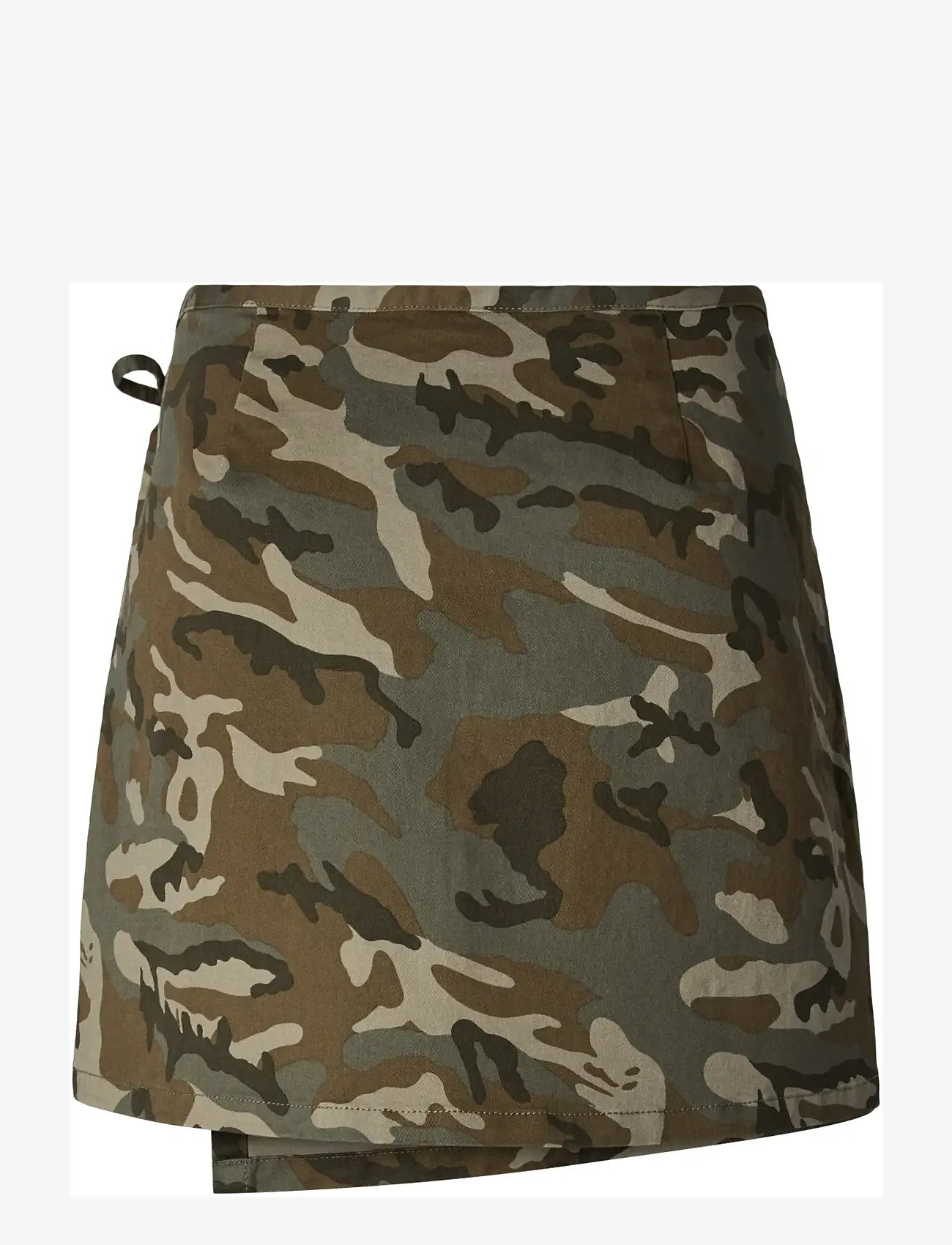 Pieces - PCMIMMI MW WRAP SKIRT DNM D2D - slå-om-nederdele - mermaid - 2