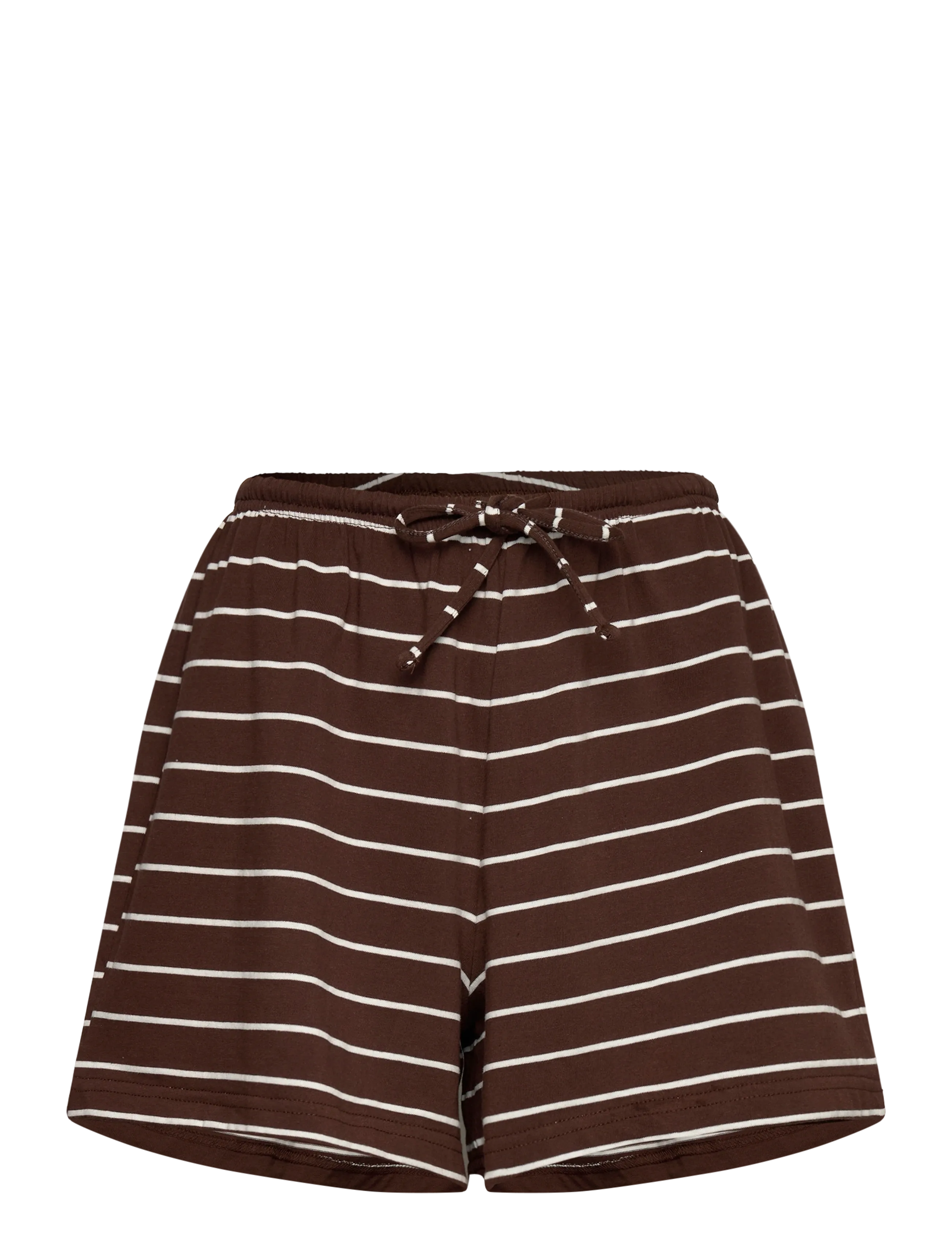 Pieces PCSADIE HW SHORTS D2D - Tøj - HOT FUDGE / brown