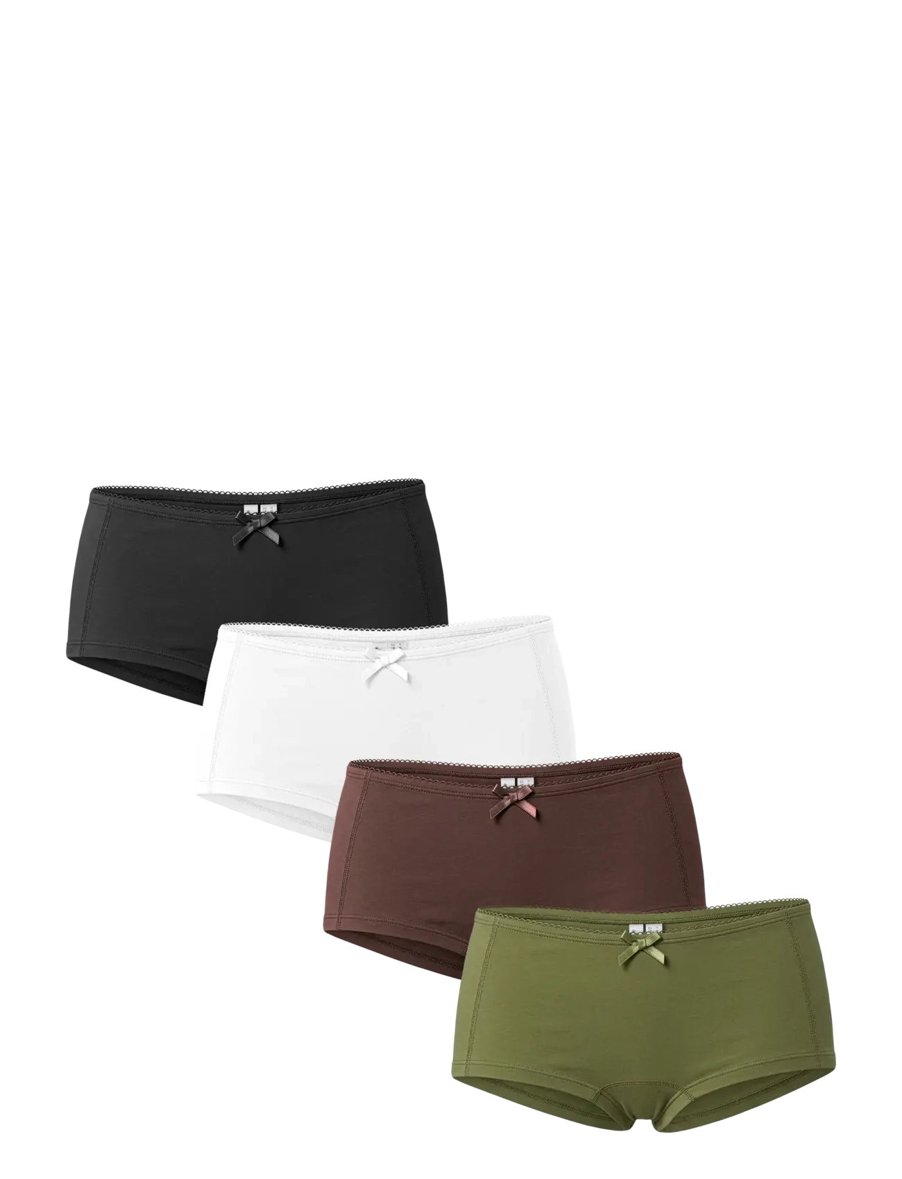 Pieces PCLENA BOXER 4 PACK BC - Hipster & Boxershorts - CHICORY COFFEE / brown
