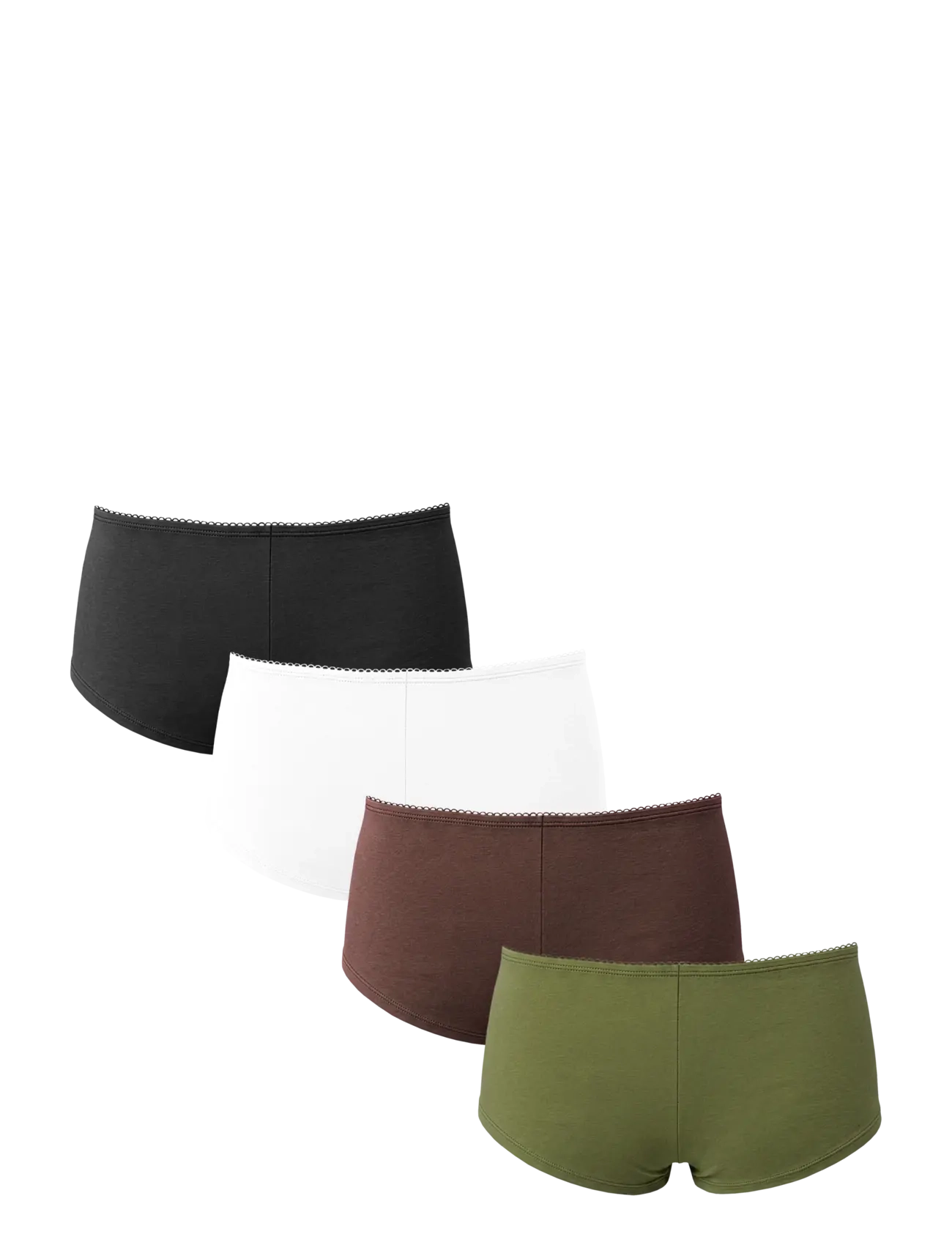 Pieces - PCLENA BOXER 4 PACK BC - chicory coffee - 1