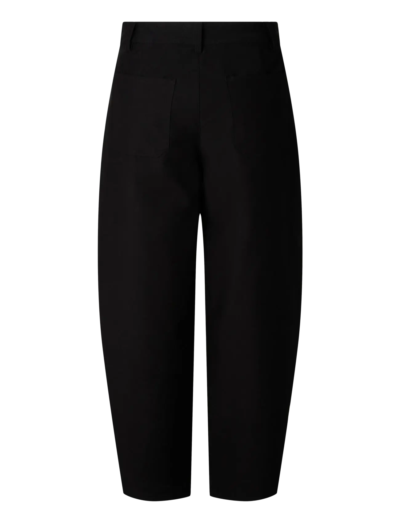 Pieces - PCRIKKE HW BARREL PANTS JRS NOOS BC - barrel püksid - black - 2