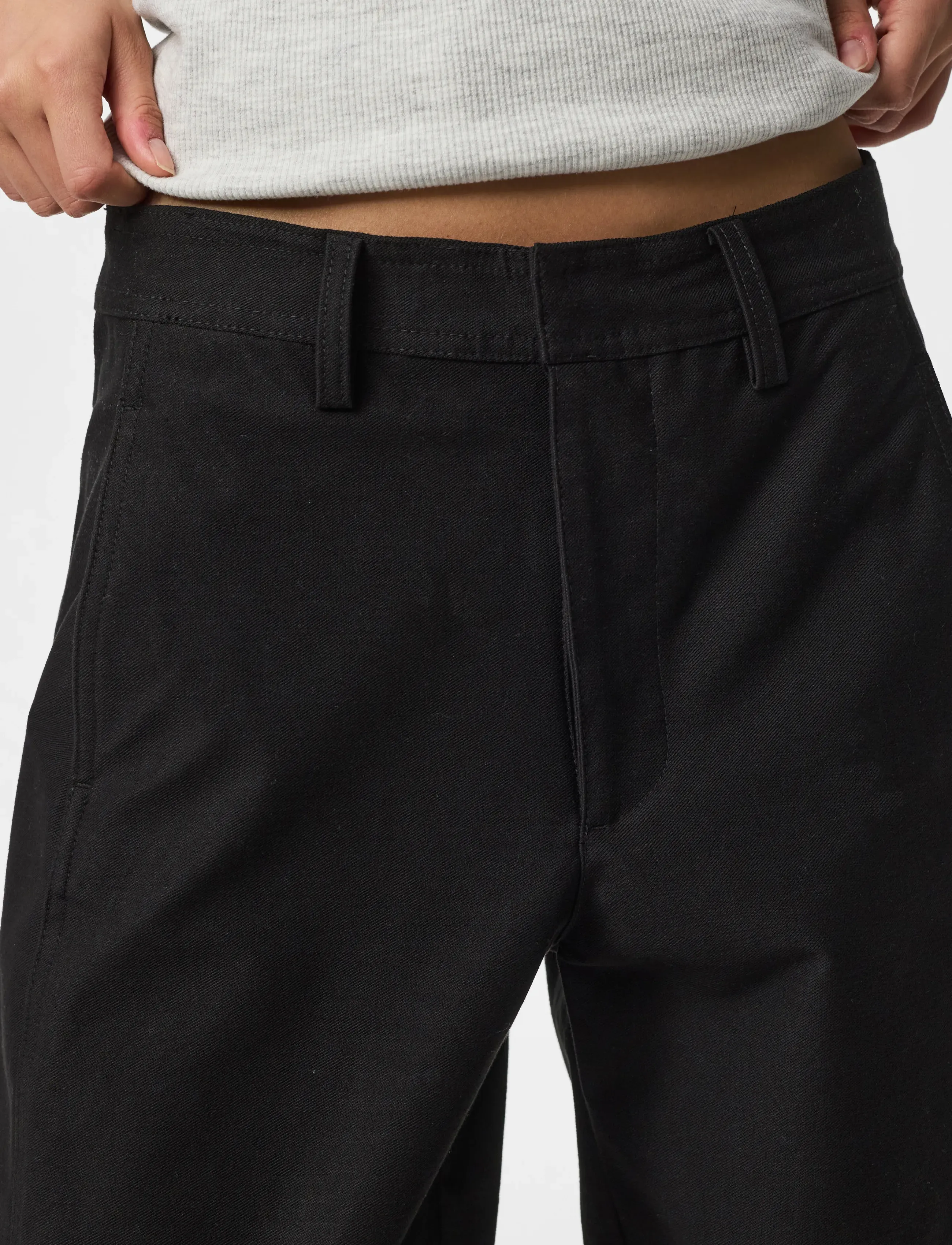 PIECES Pcrikke Hw Barrel Pants Jrs Noos Bc cargobyxor dam – bild 5