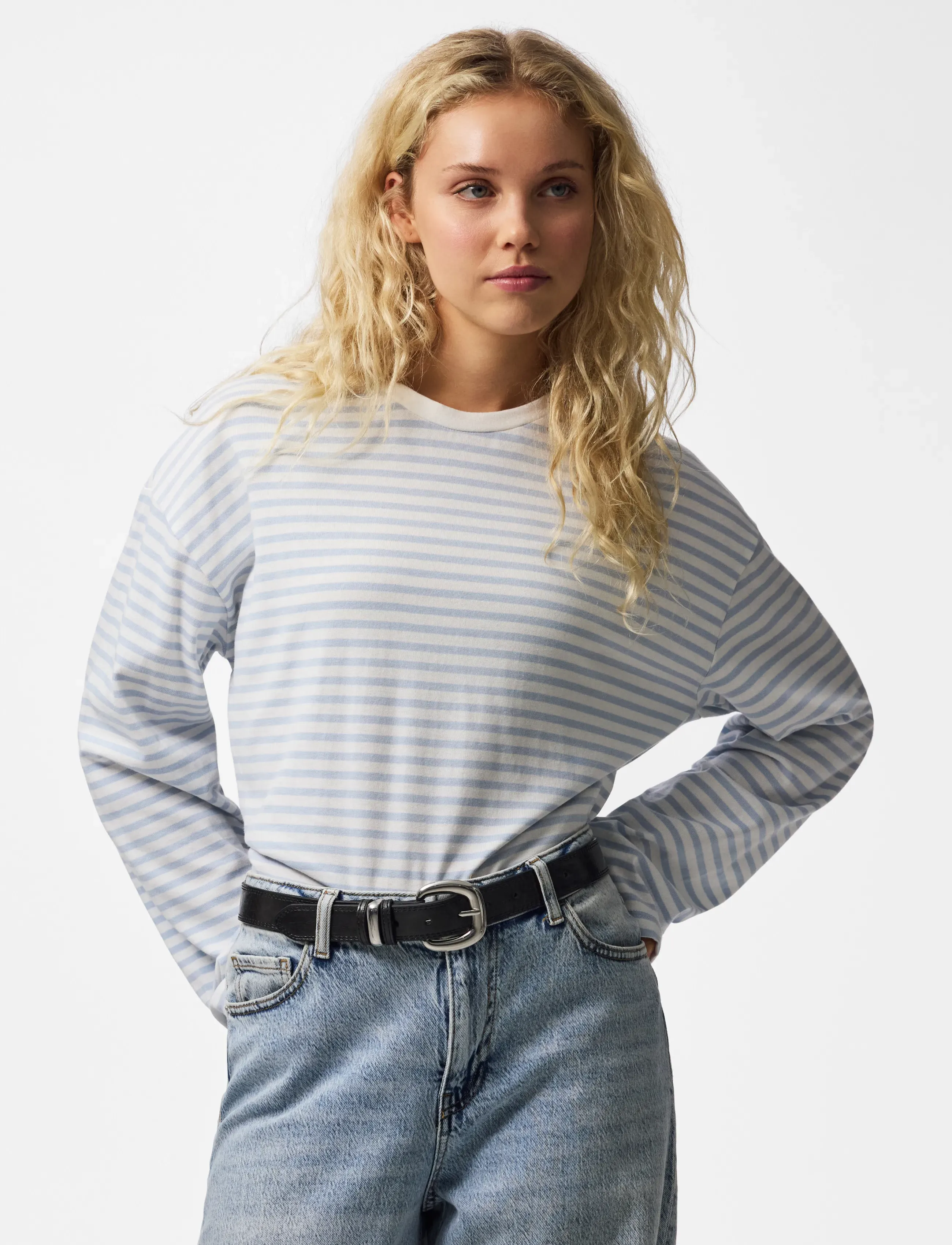 Pcvilka Patent Jeans Belt Wb Pu