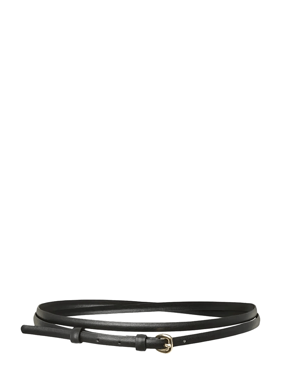 Pieces - PCVEGA DOUBLE WAIST BELT WB PU - bælter til taljen - black - 0