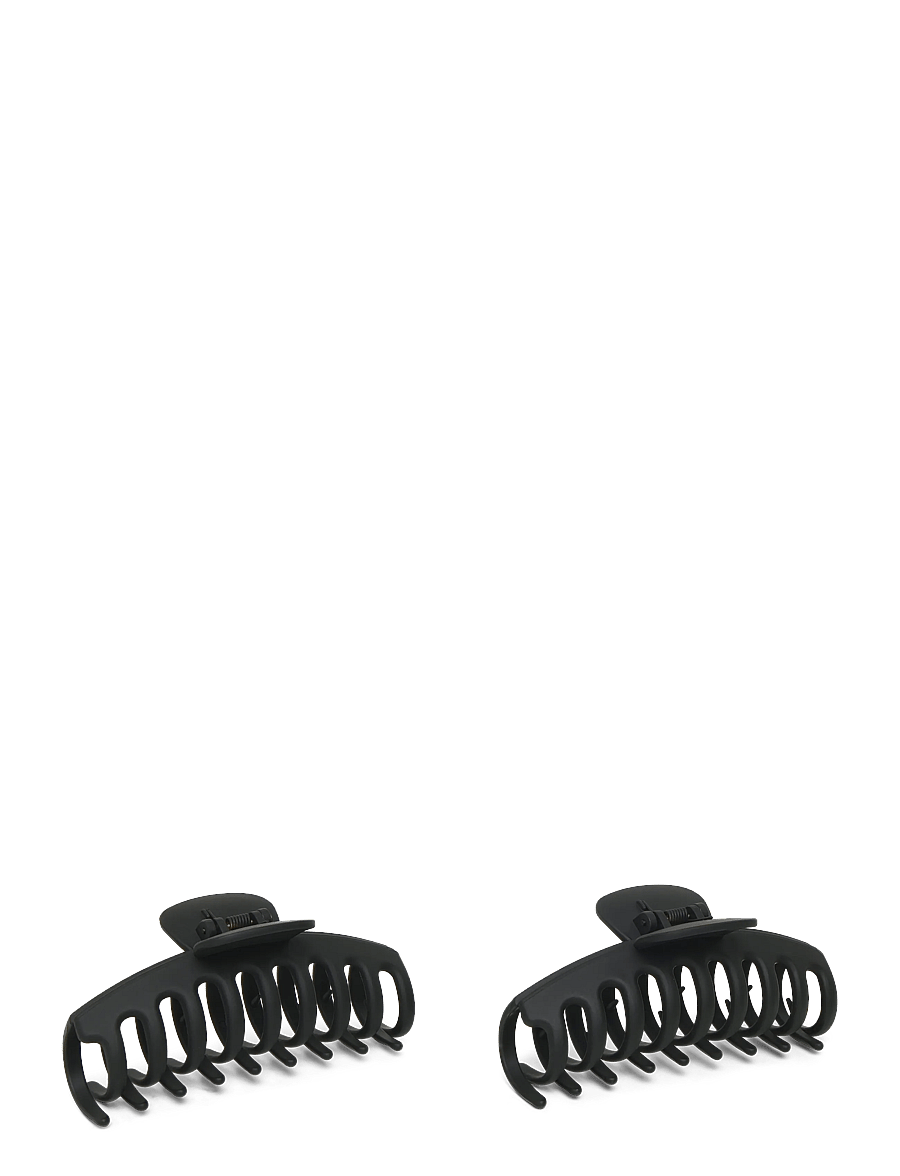 Pieces - PCBELLA MINI HAIRSHARK 2-PACK KCA - plaukų segtukai - black - 0