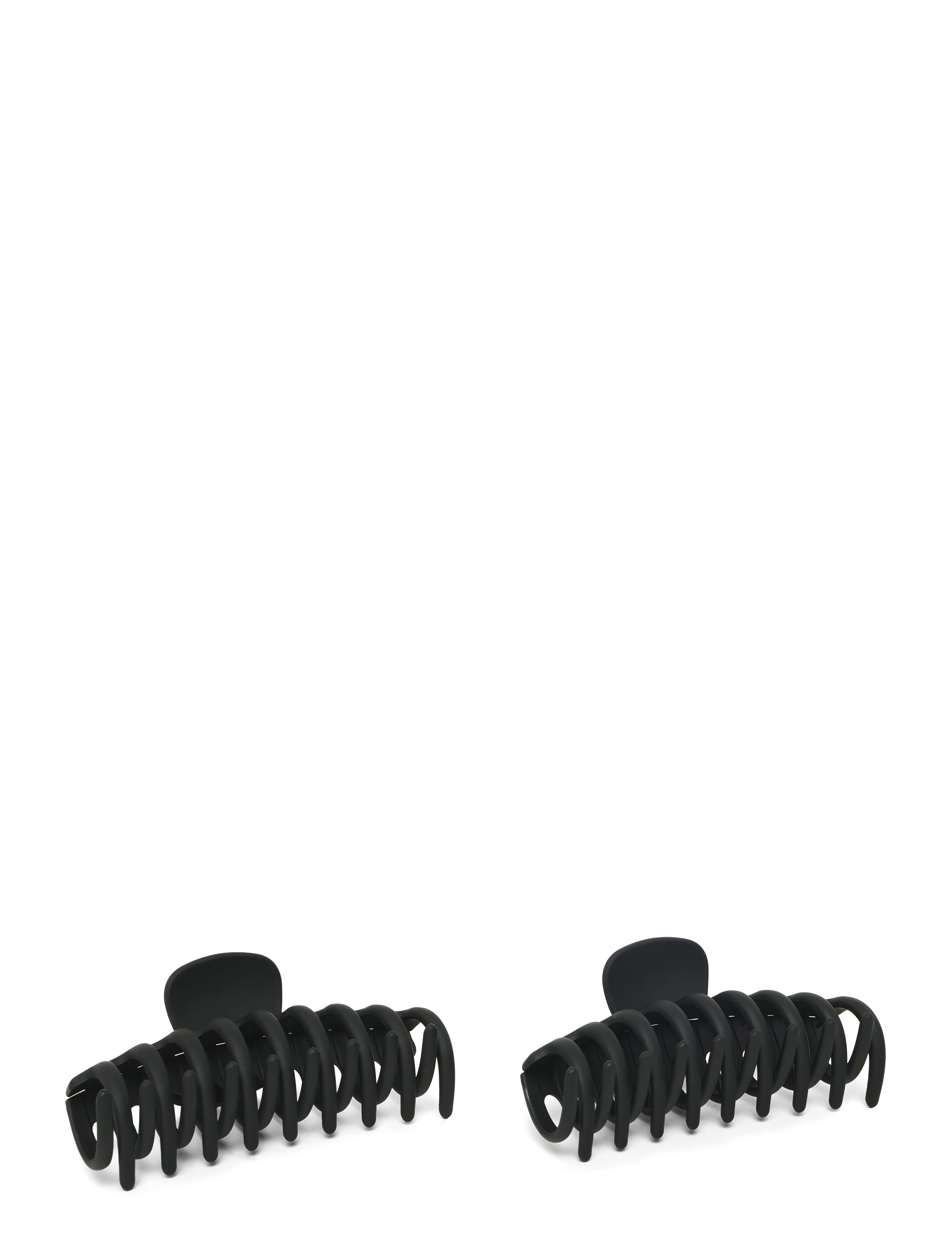 Pieces - PCBELLA MINI HAIRSHARK 2-PACK KCA - plaukų segtukai - black - 1