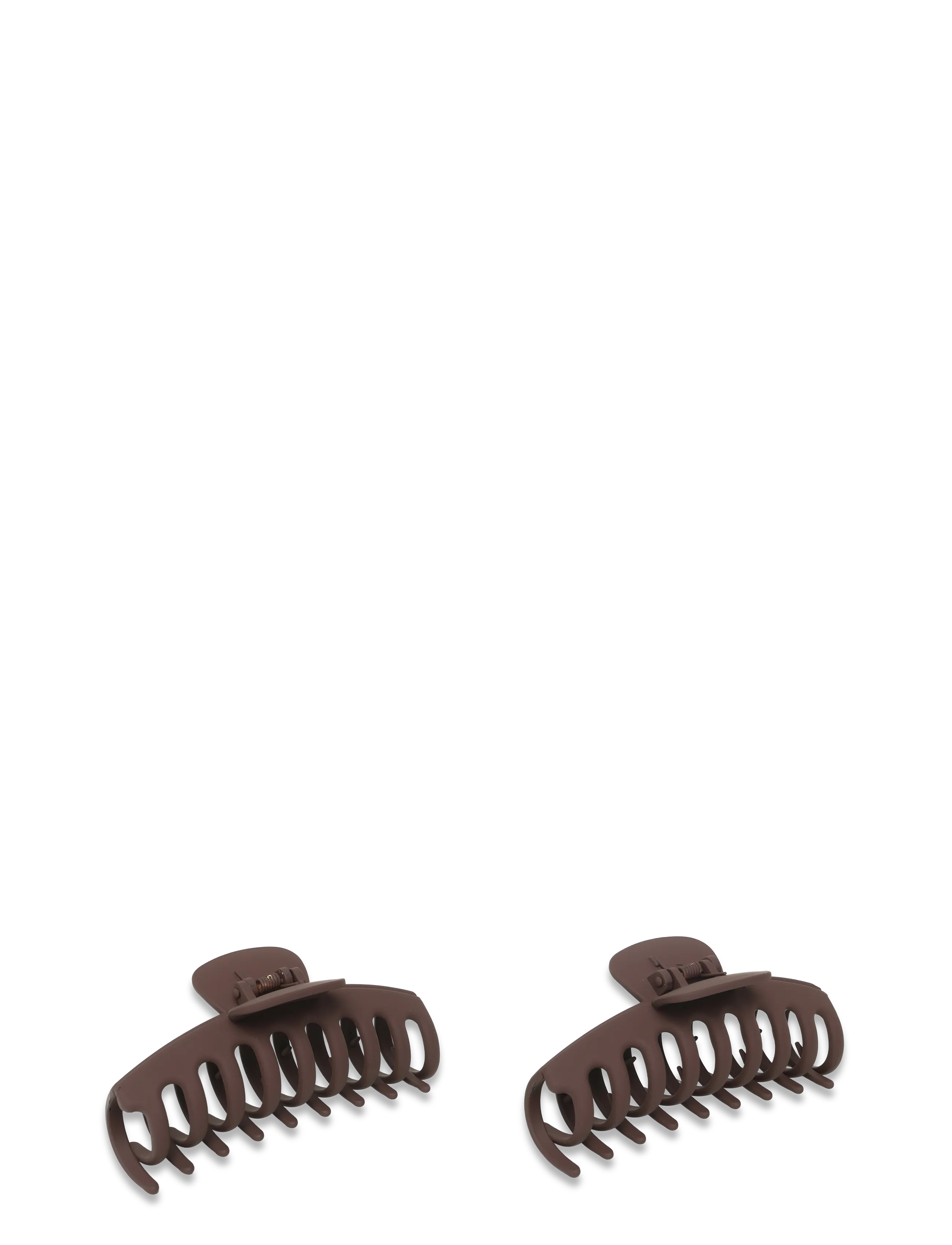 PIECES Pcbella Mini Hairshark 2-Pack Kca Braun - One Size - Damen
