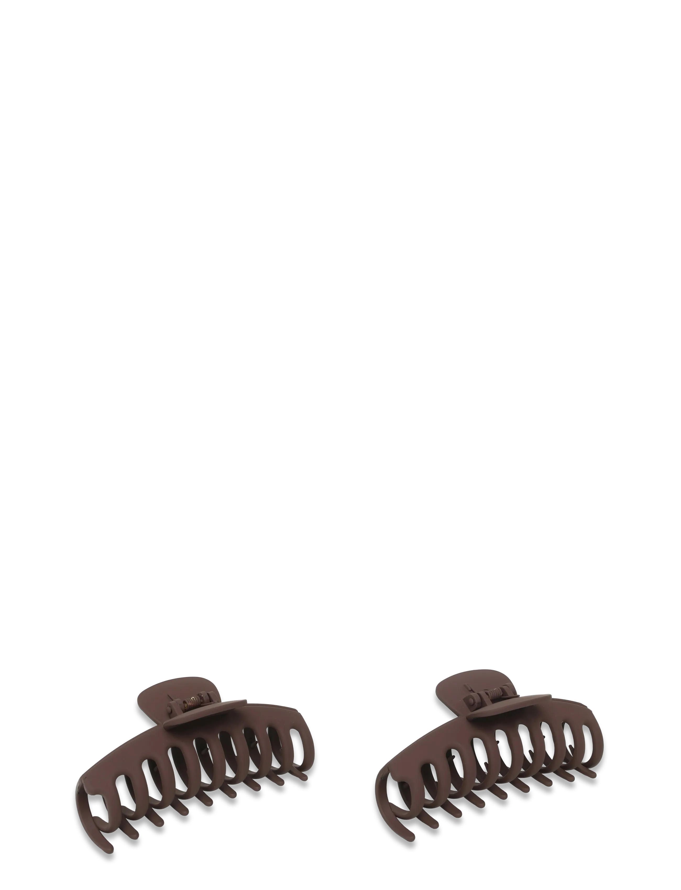 Pieces PCBELLA MINI HAIRSHARK 2-PACK KCA - Sæsonens farver - CHICORY COFFEE / brown