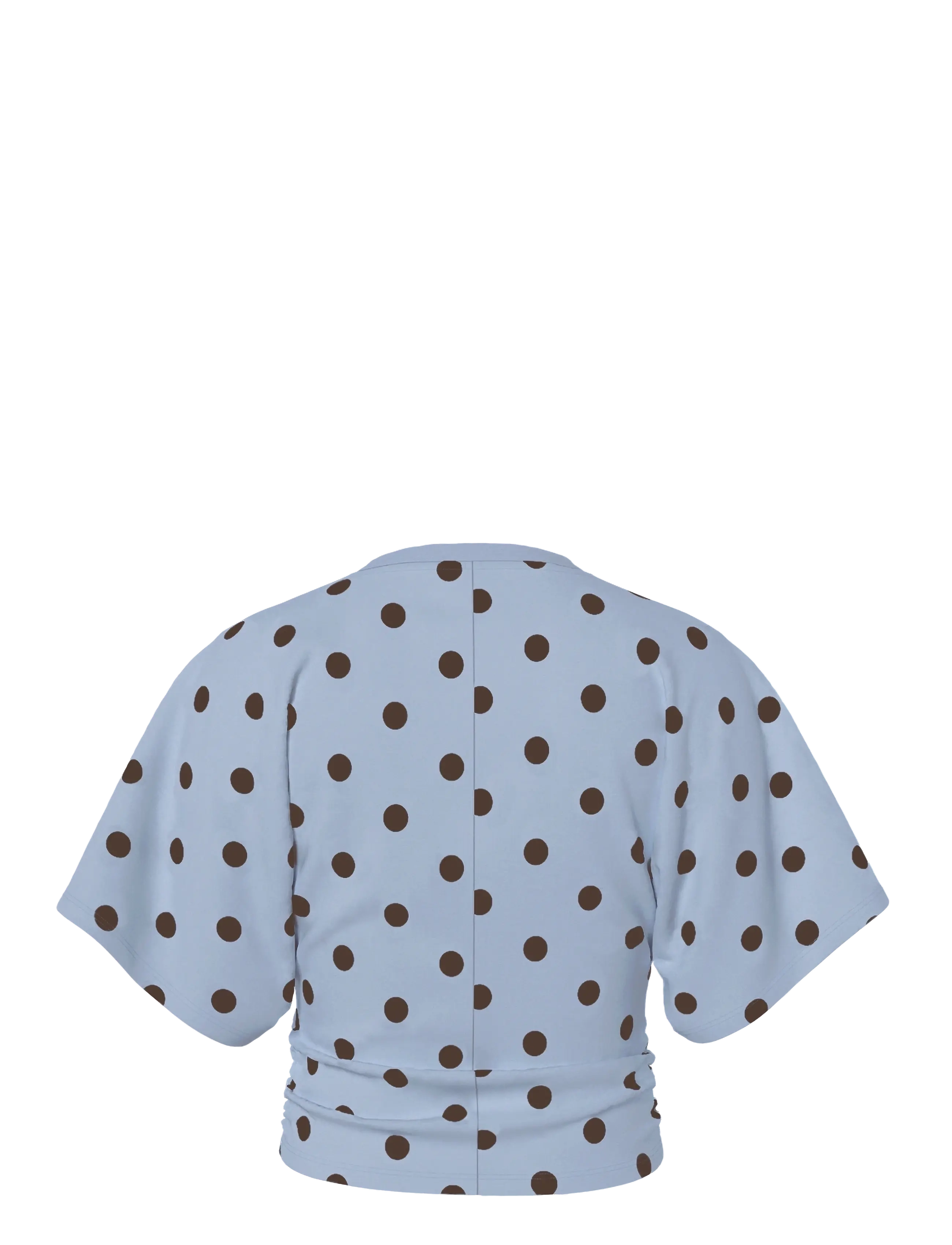 Pieces - PCALLI SS O-NECK TOP JRS DM - t-shirts - cashmere blue - 1