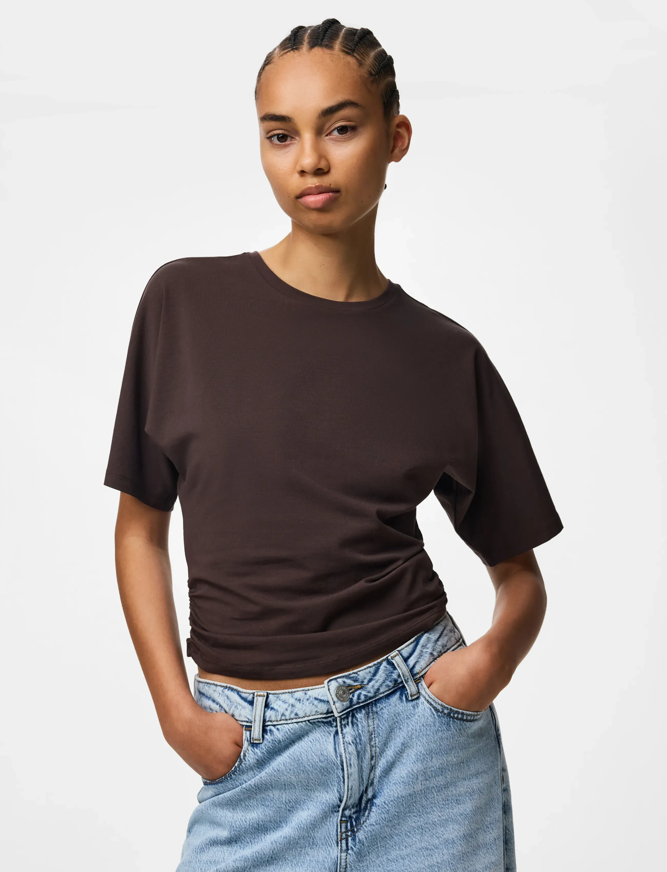PIECES Pcalli Ss O-Neck Top Jrs Dm långärmade t-shirt dam – bild 6
