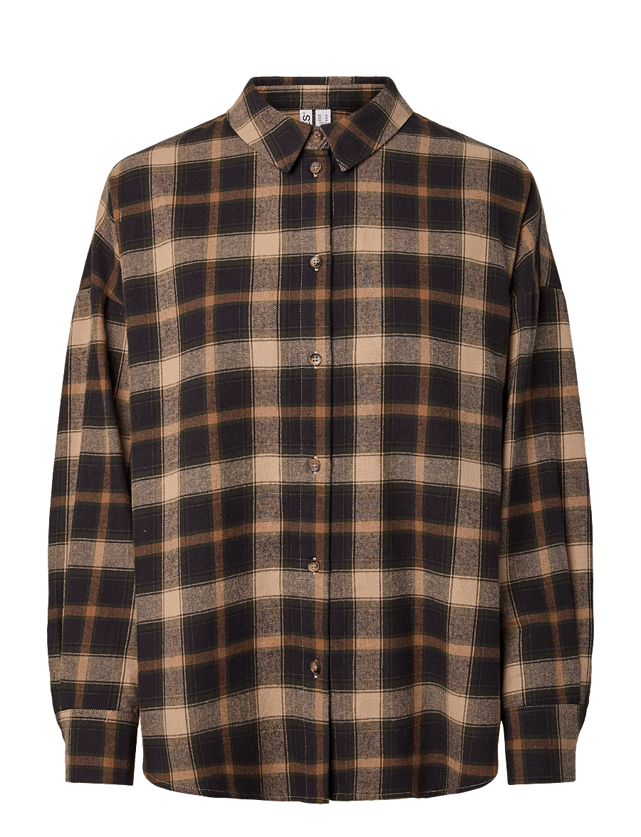 Pieces - PCJANE LS OZ SHIRT WVN D2D - långärmade skjortor - maritime blue - 1
