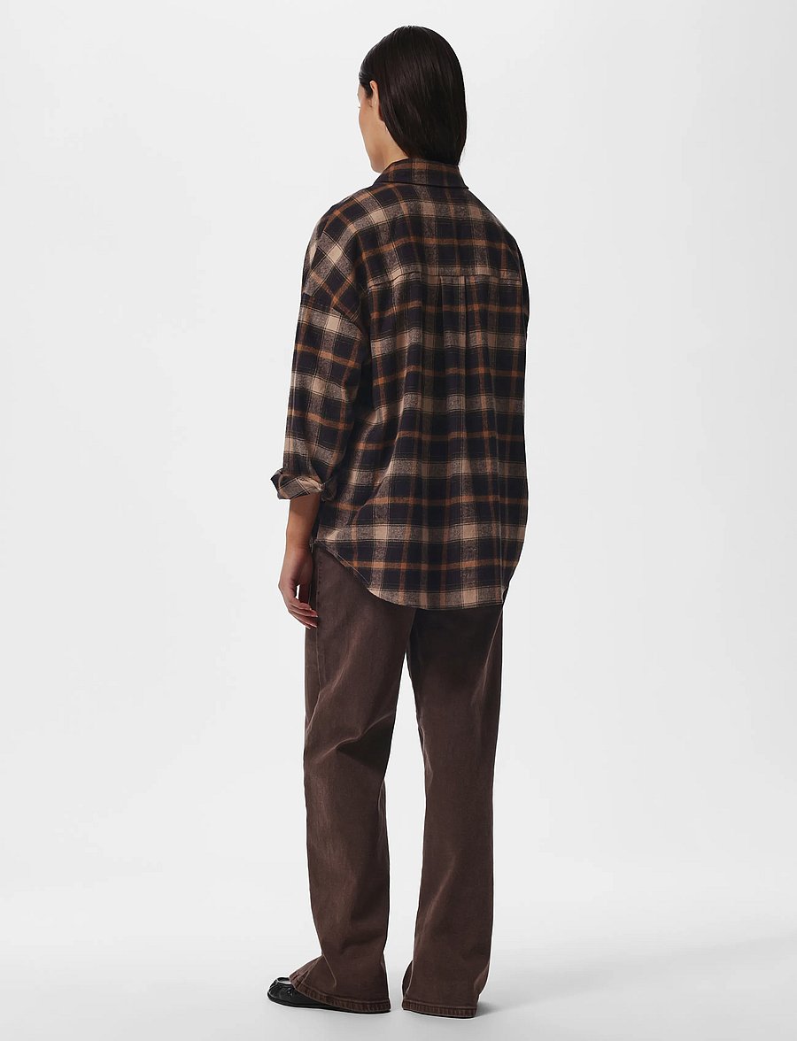 Pieces - PCJANE LS OZ SHIRT WVN D2D - långärmade skjortor - maritime blue - 2