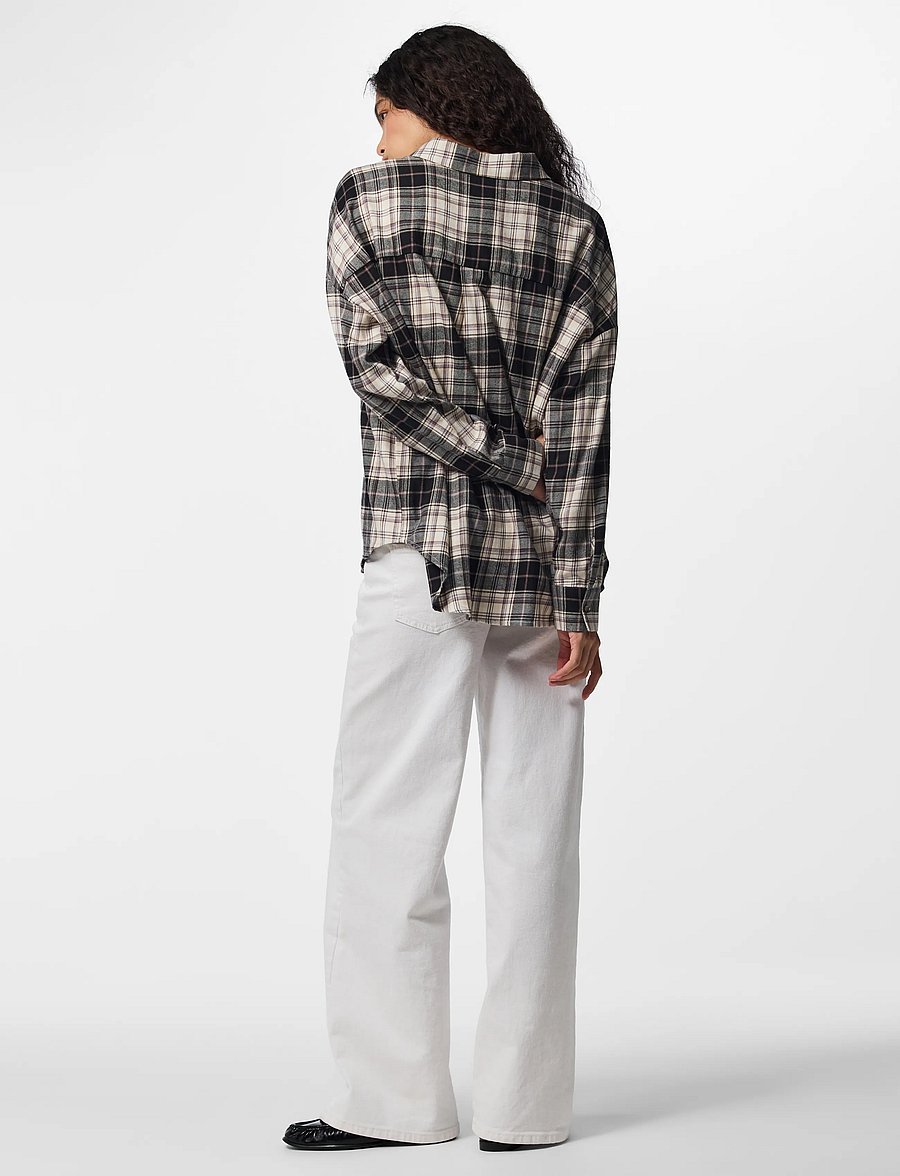 Pieces - PCJANE LS OZ SHIRT WVN D2D - langärmlige hemden - maritime blue - 2