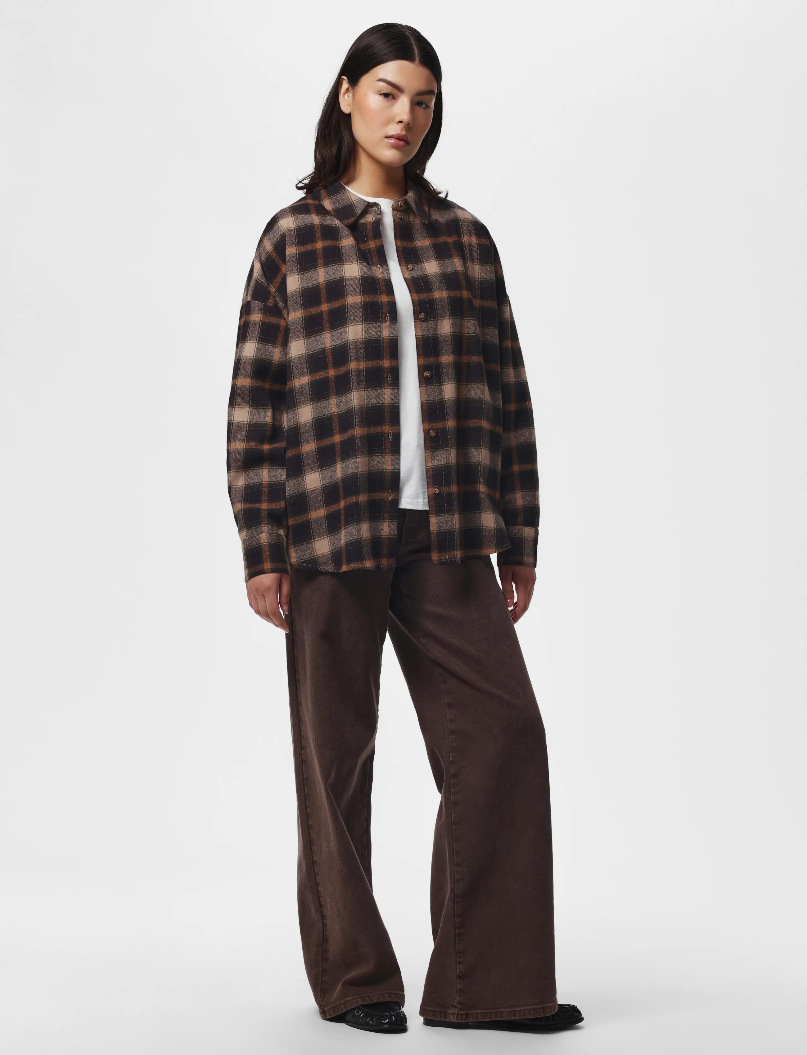 Pieces - PCJANE LS OZ SHIRT WVN D2D - långärmade skjortor - maritime blue - 3