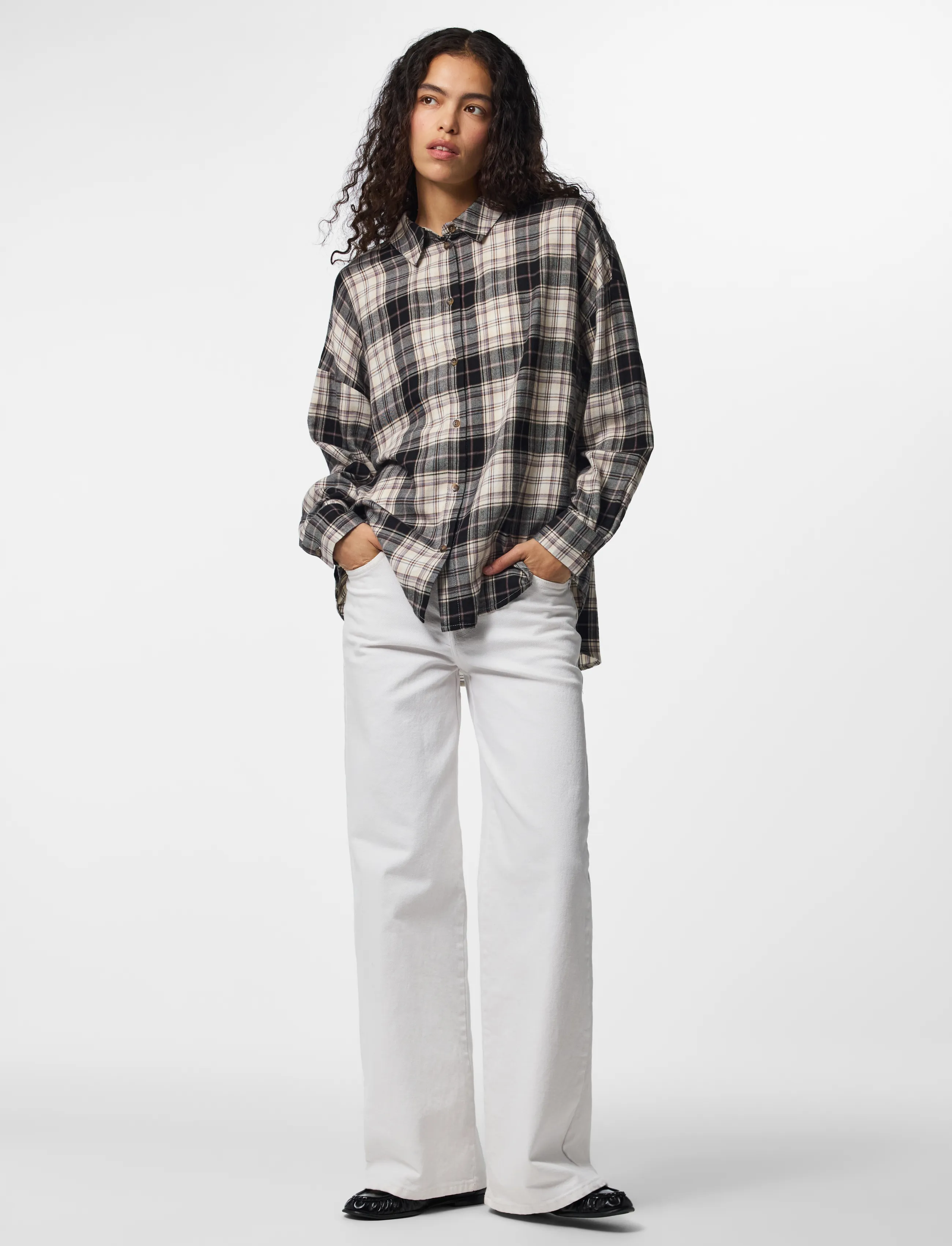 PIECES Pcjane Ls Oz Shirt Wvn D2D skjortor dam – bild 6