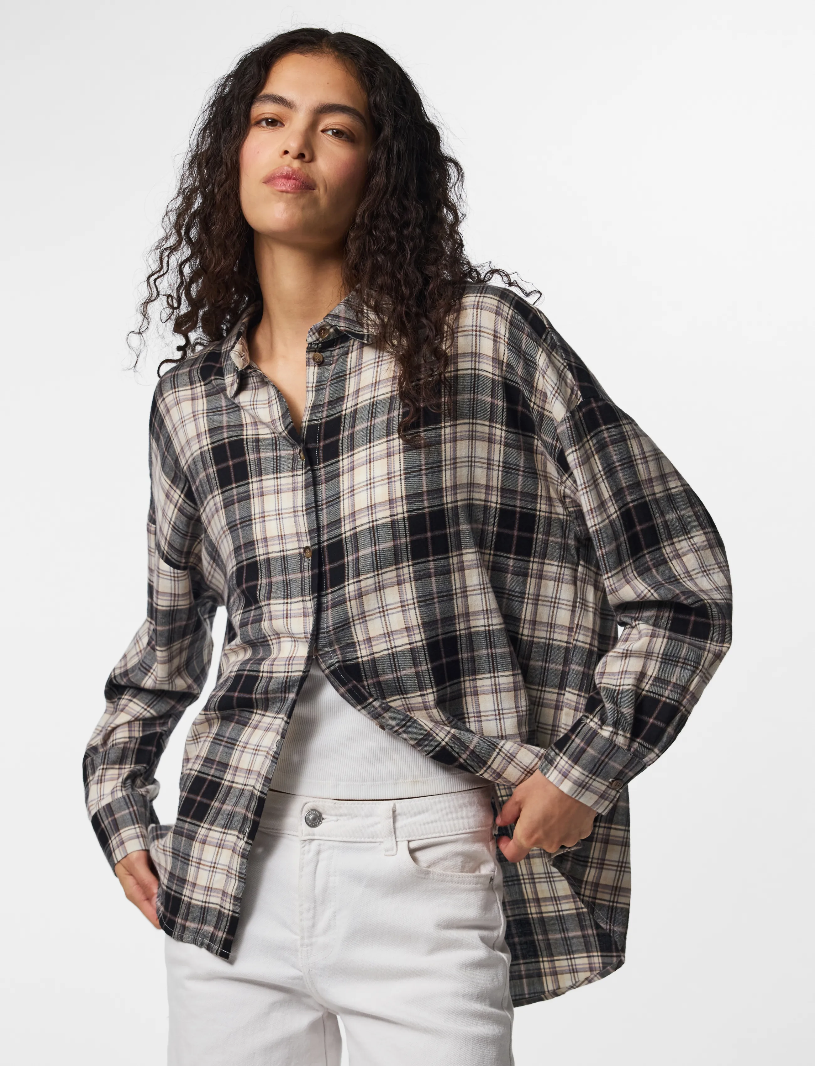 PIECES Pcjane Ls Oz Shirt Wvn D2D skjortor dam – bild 7