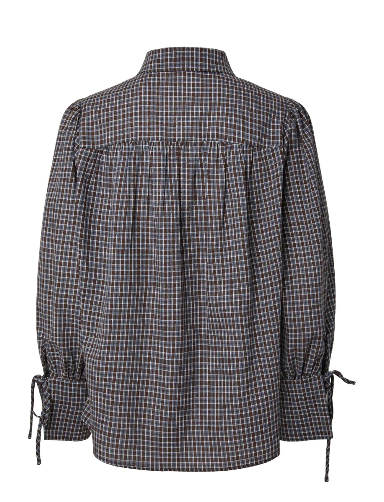 Pieces - PCJUNE LS PLEATED DETAIL SHIRT WVND2D - cashmere blue - 2
