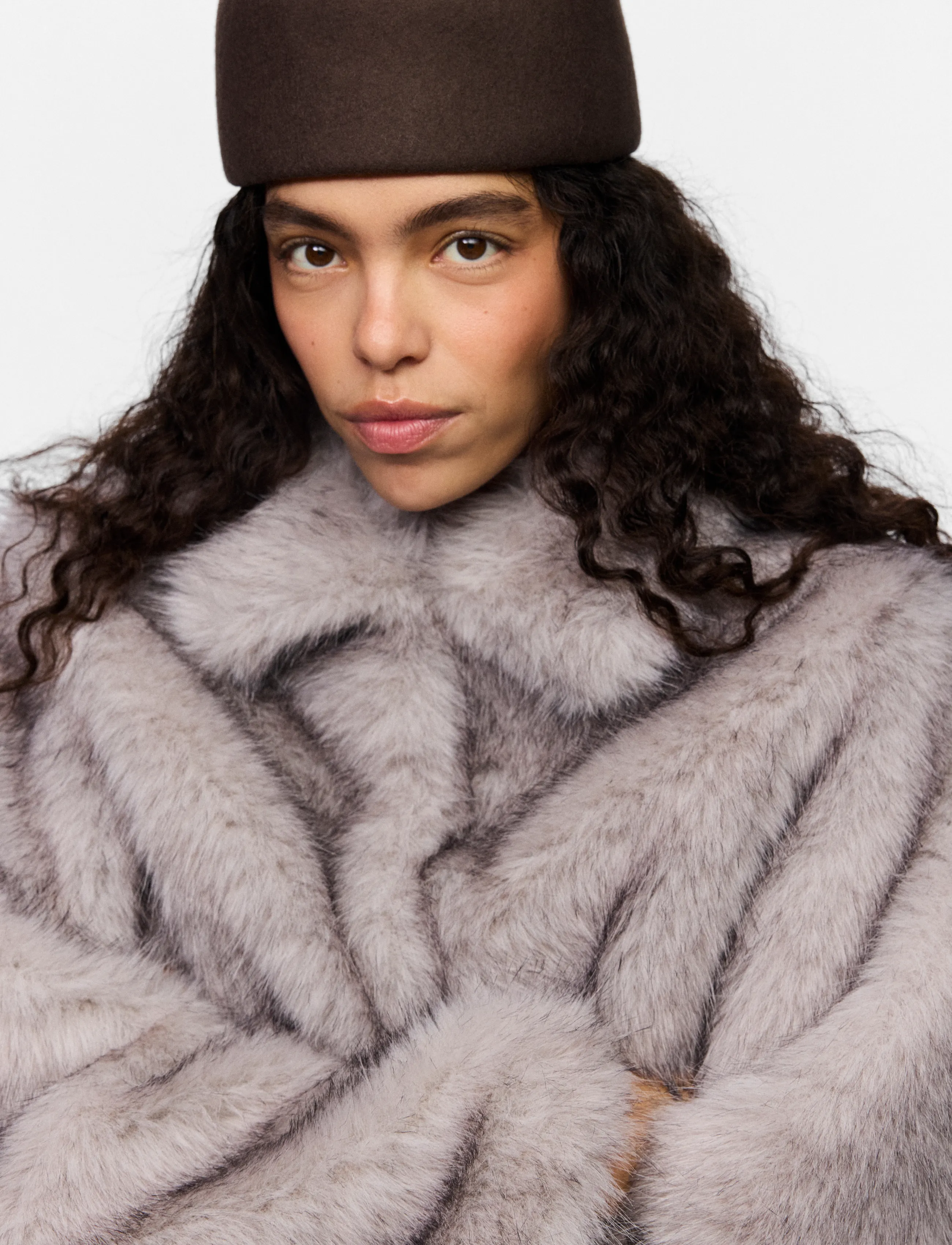 Pieces PCVIOLA PILLBOX WOOL HAT BC - Geburtstag - HOT FUDGE / brown
