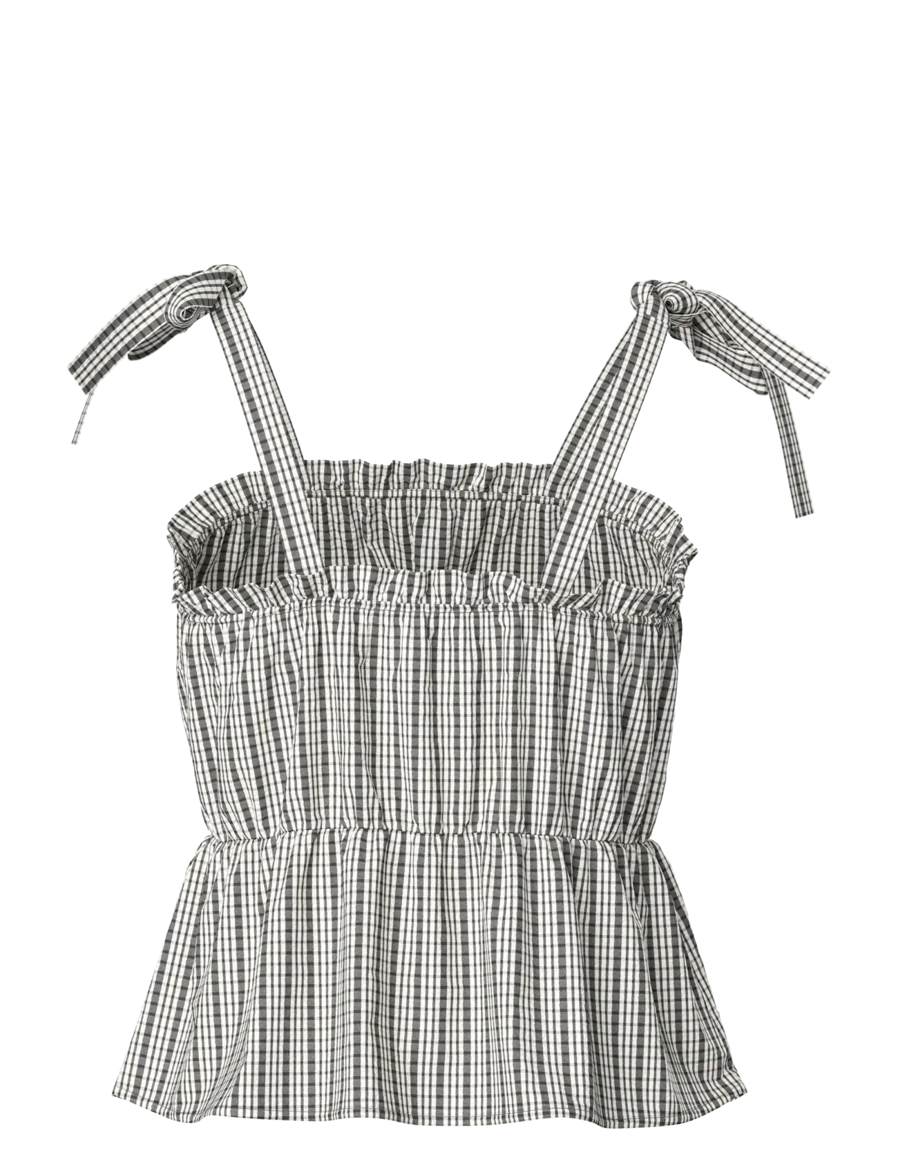 Pieces - PCABRIELLE SL STRAP TOP WVN D2D - mouwloze tops - black - 2