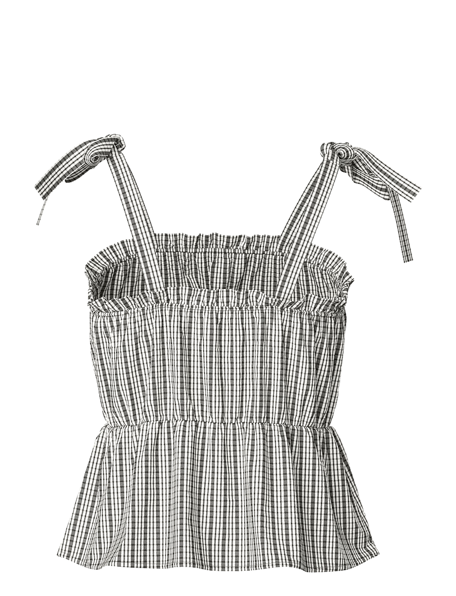 Pieces - PCABRIELLE SL STRAP TOP WVN D2D - Ärmellose tops - black - 2