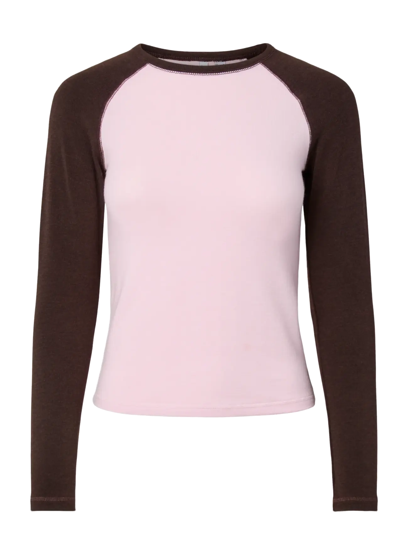 Pieces PCANNALINA LS O-NECK TOP JRS D2D - T-shirts & Toppe - ROSEATE SPOONBILL / pink/rose
