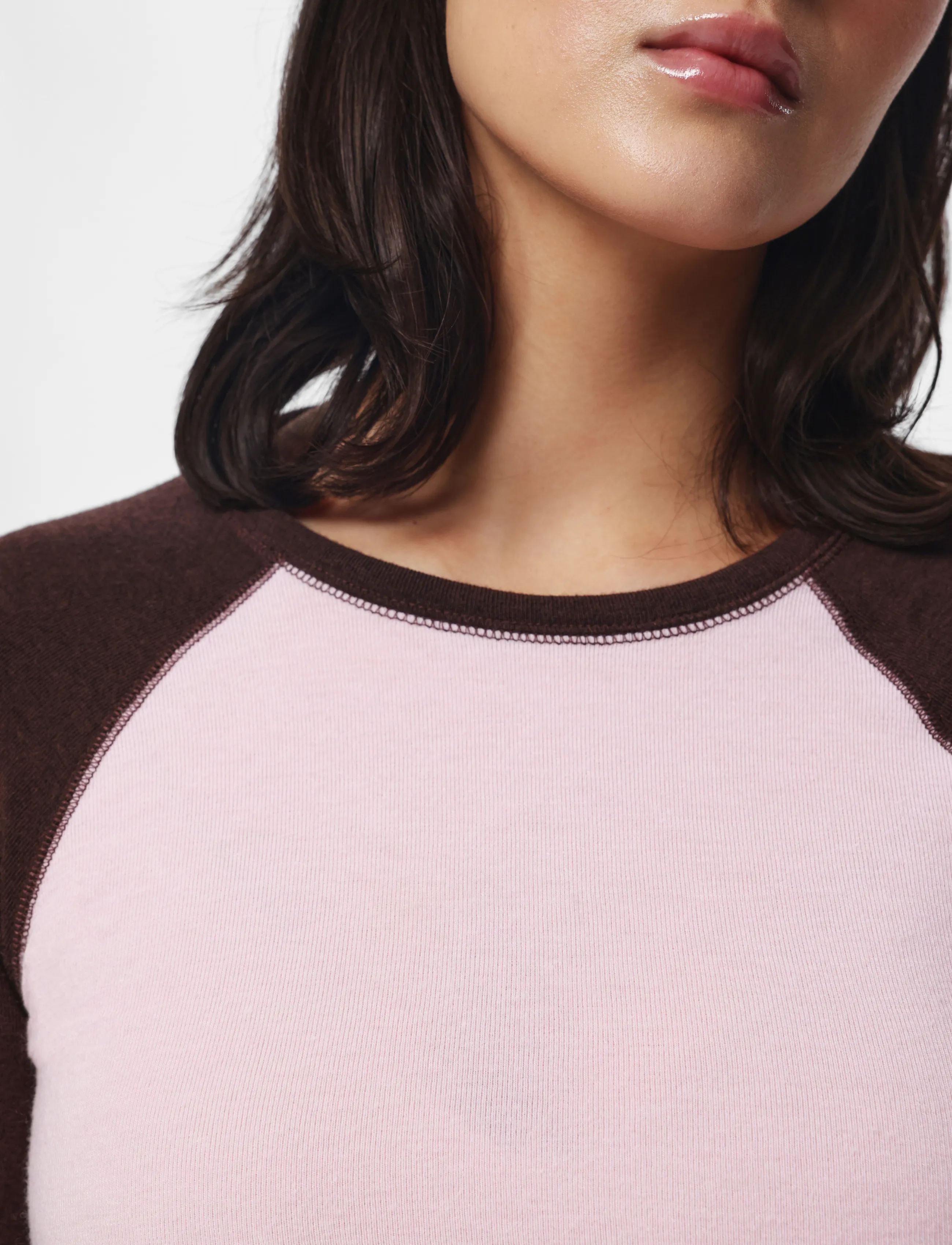 Pieces - PCANNALINA LS O-NECK TOP JRS D2D - roseate spoonbill - 5